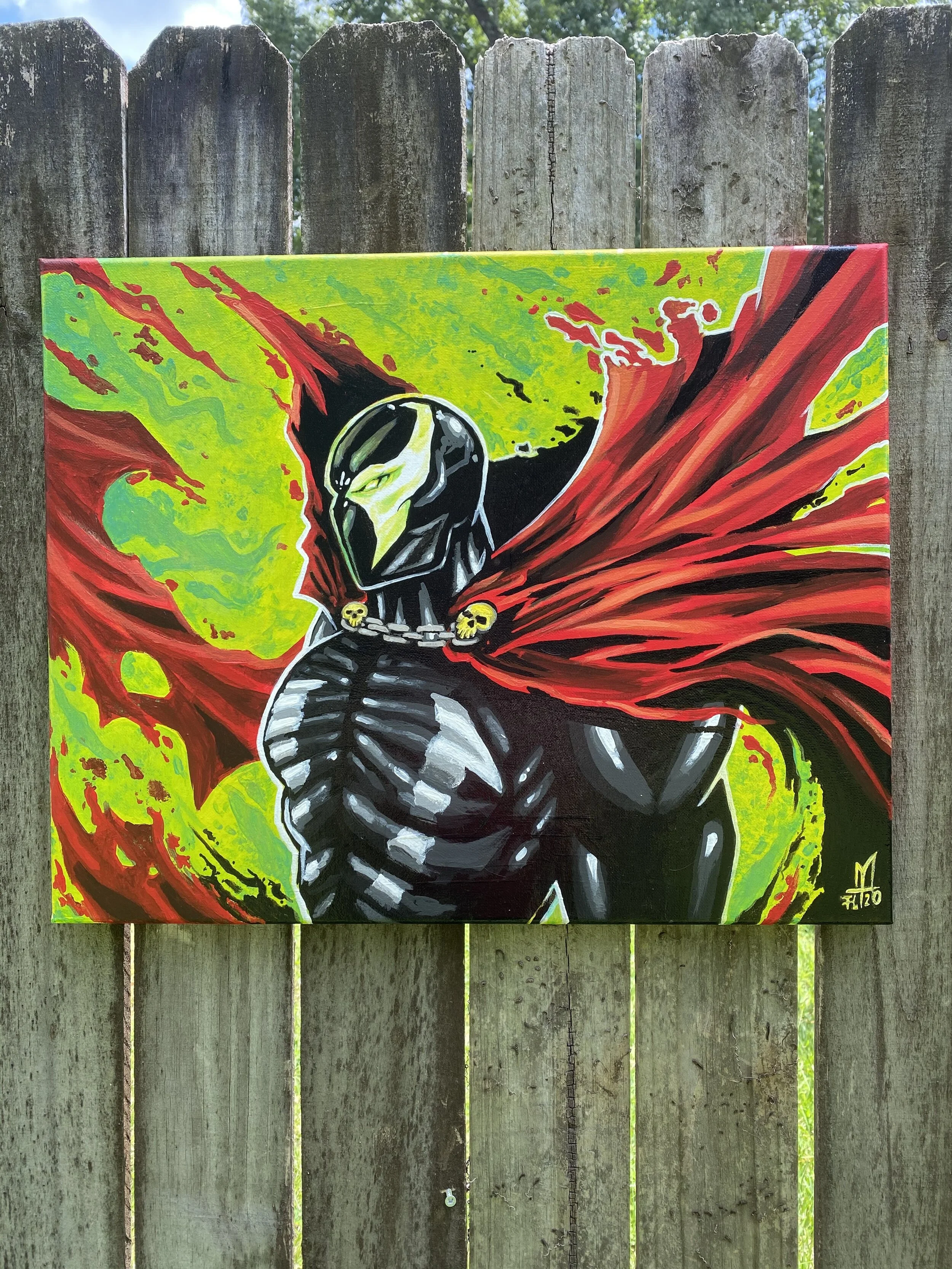 SPAWN Original Acrylic Painting 