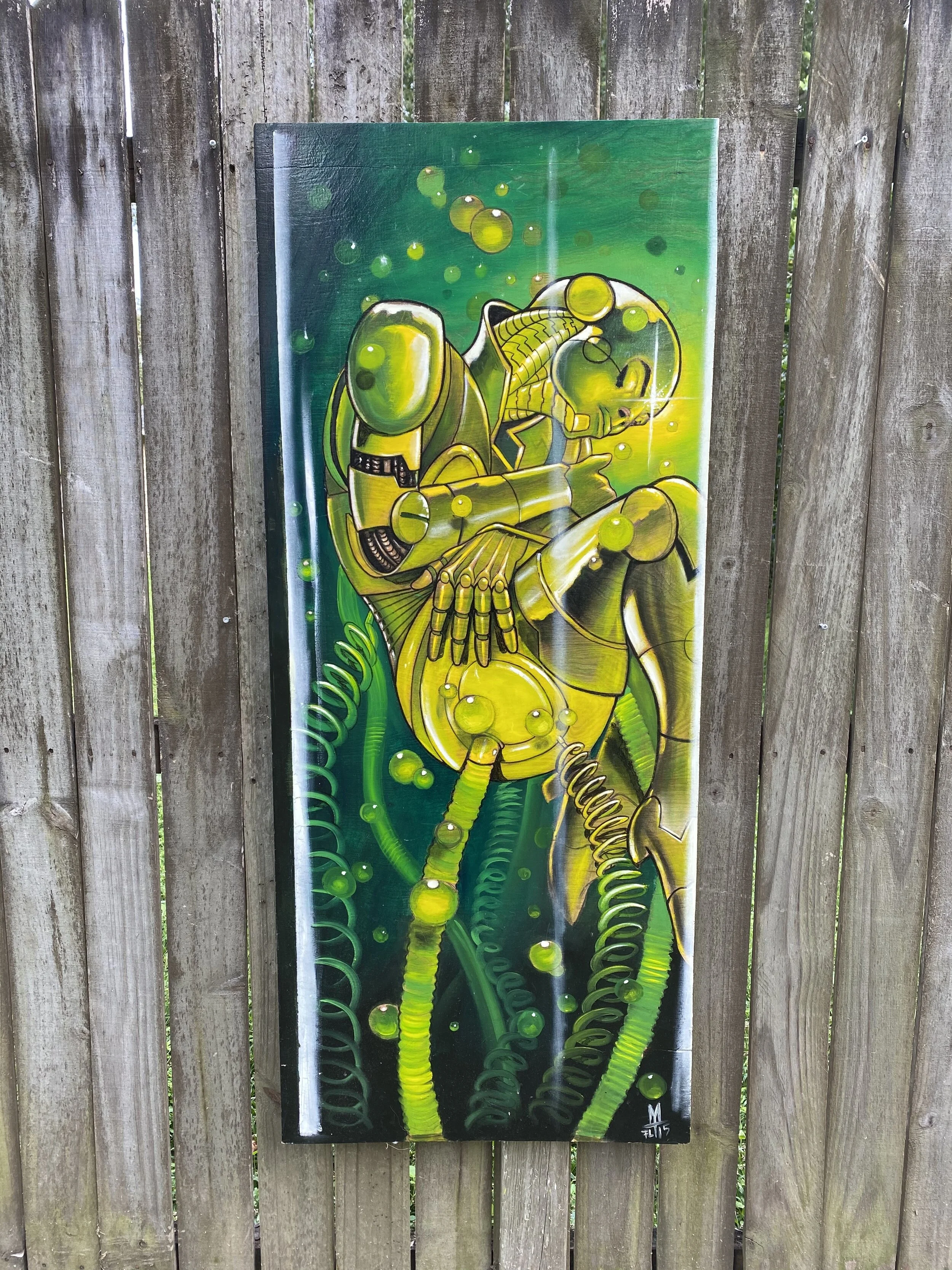 ULTRA VISION Oil Painting on Wood