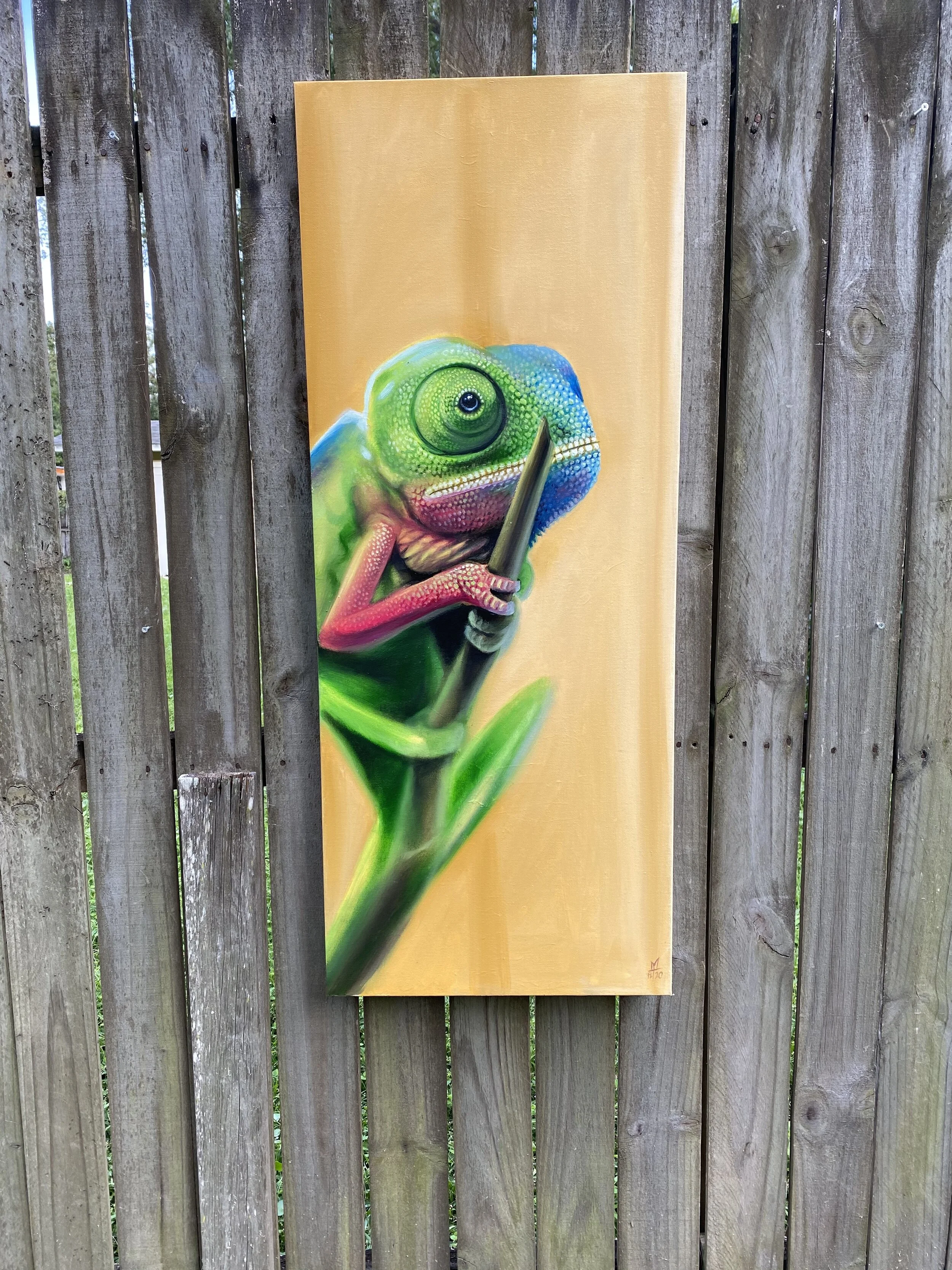 MOTLEY Original Oil Painting 