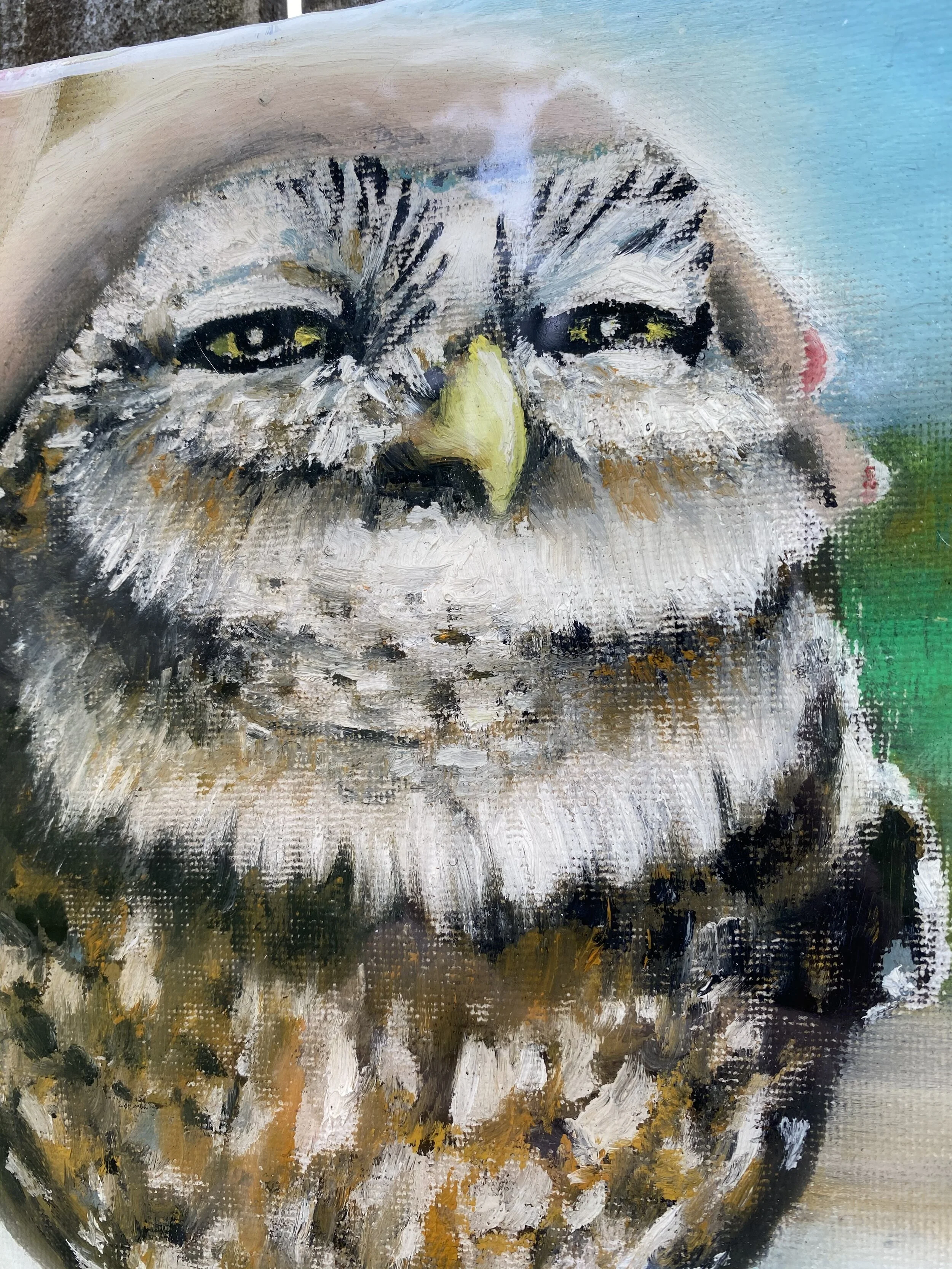 LITTLE GUY Oil Painting on Canvas 