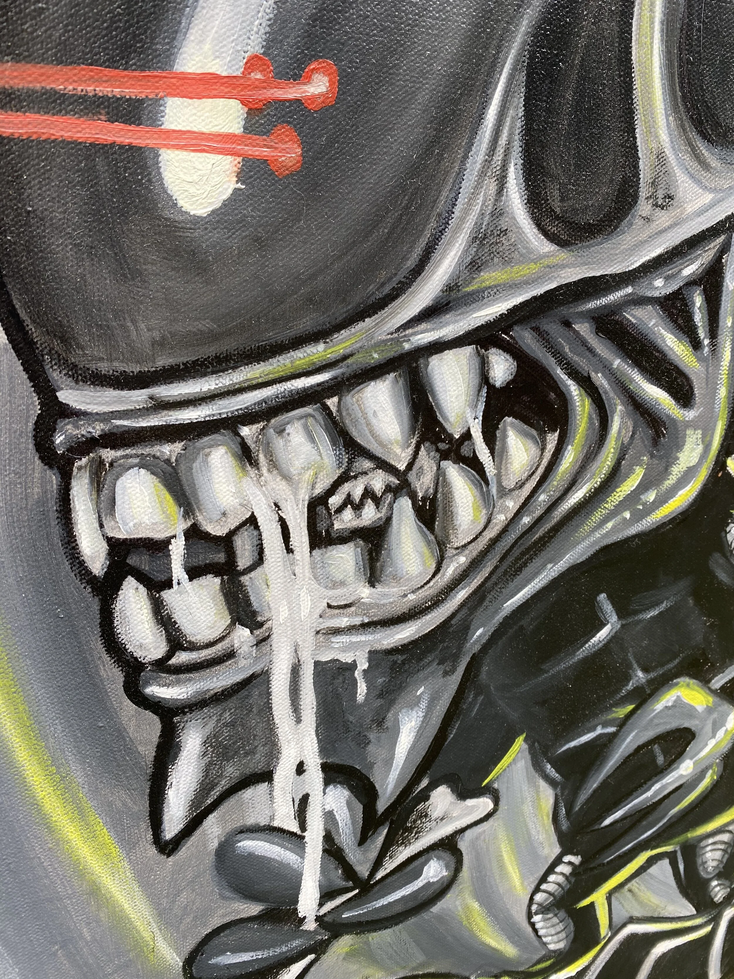 ALIENCHEN Oil Painting on Canvas