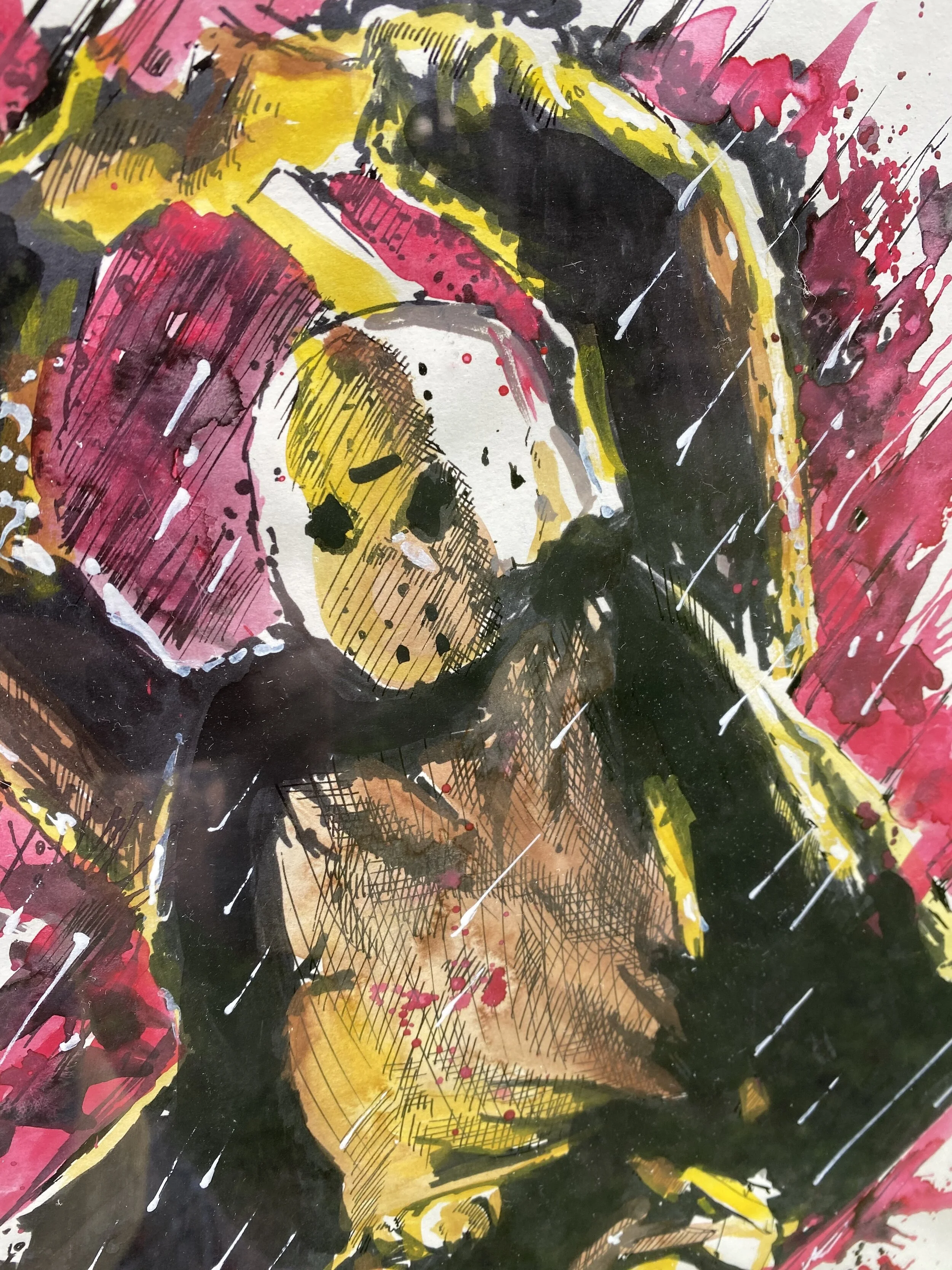 JASON Original Watercolor Painting (Print)