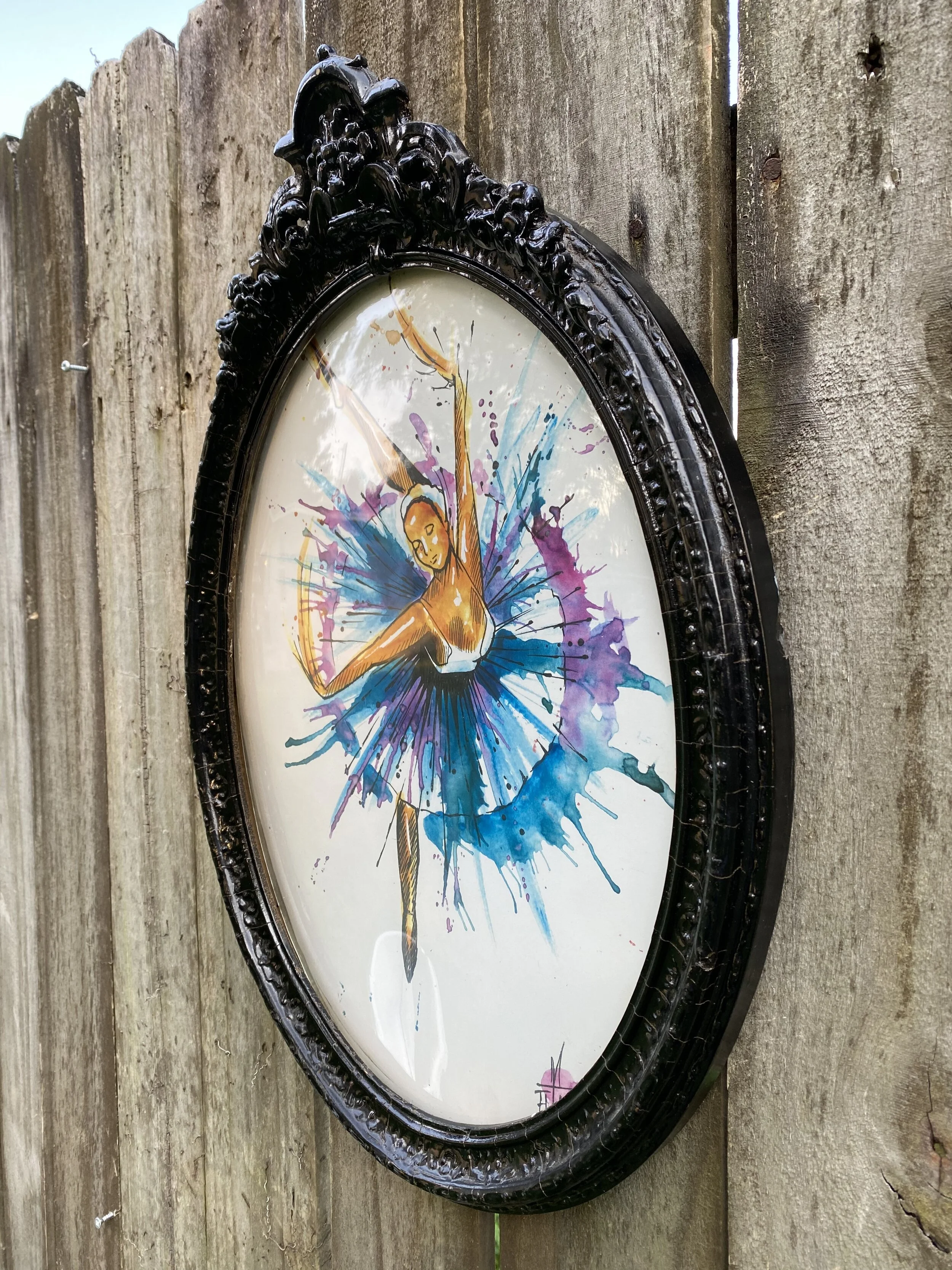 DREAM DANCER Original Watercolor Painting