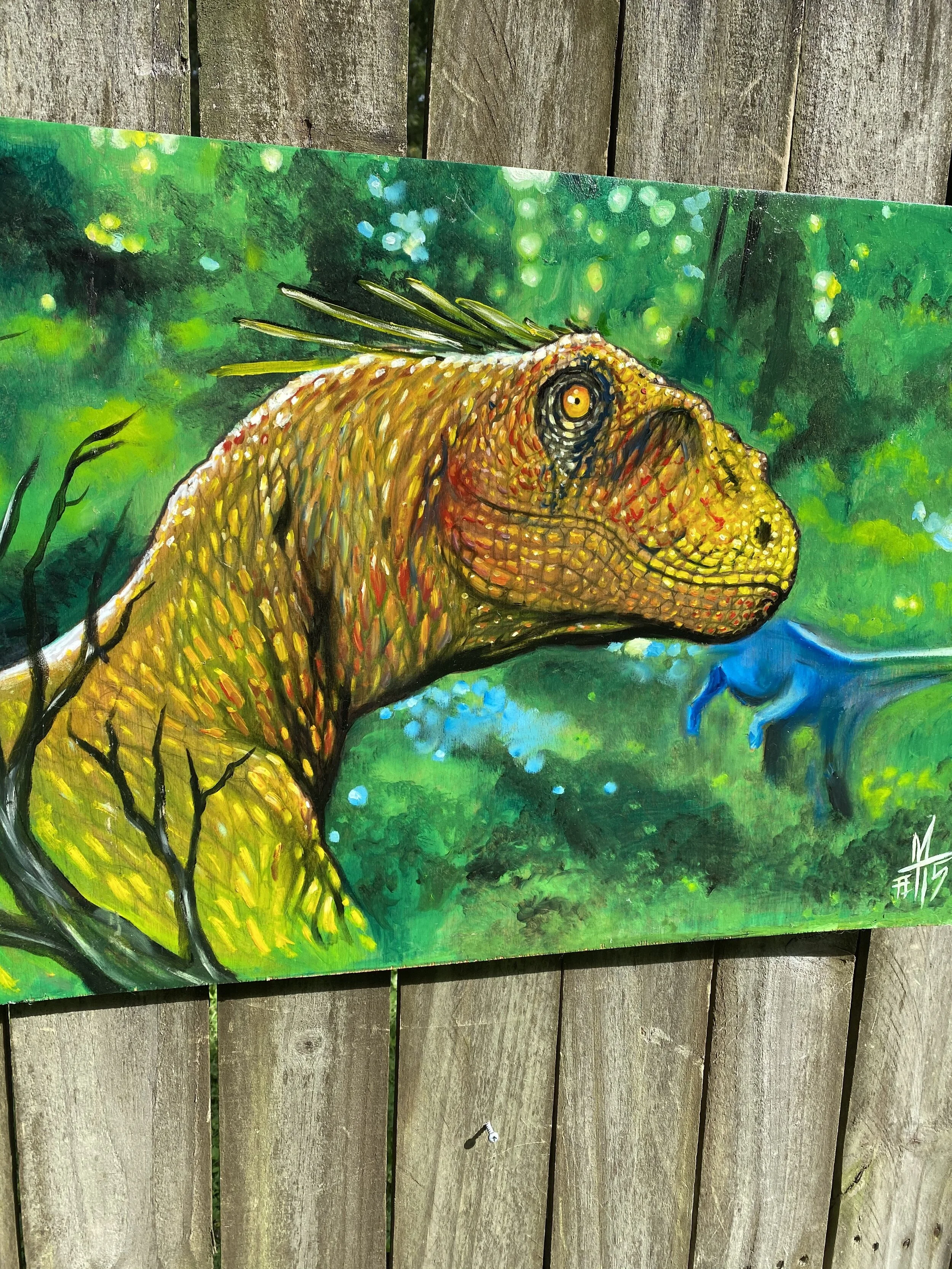 CHARLIE Oil Painting on Canvas