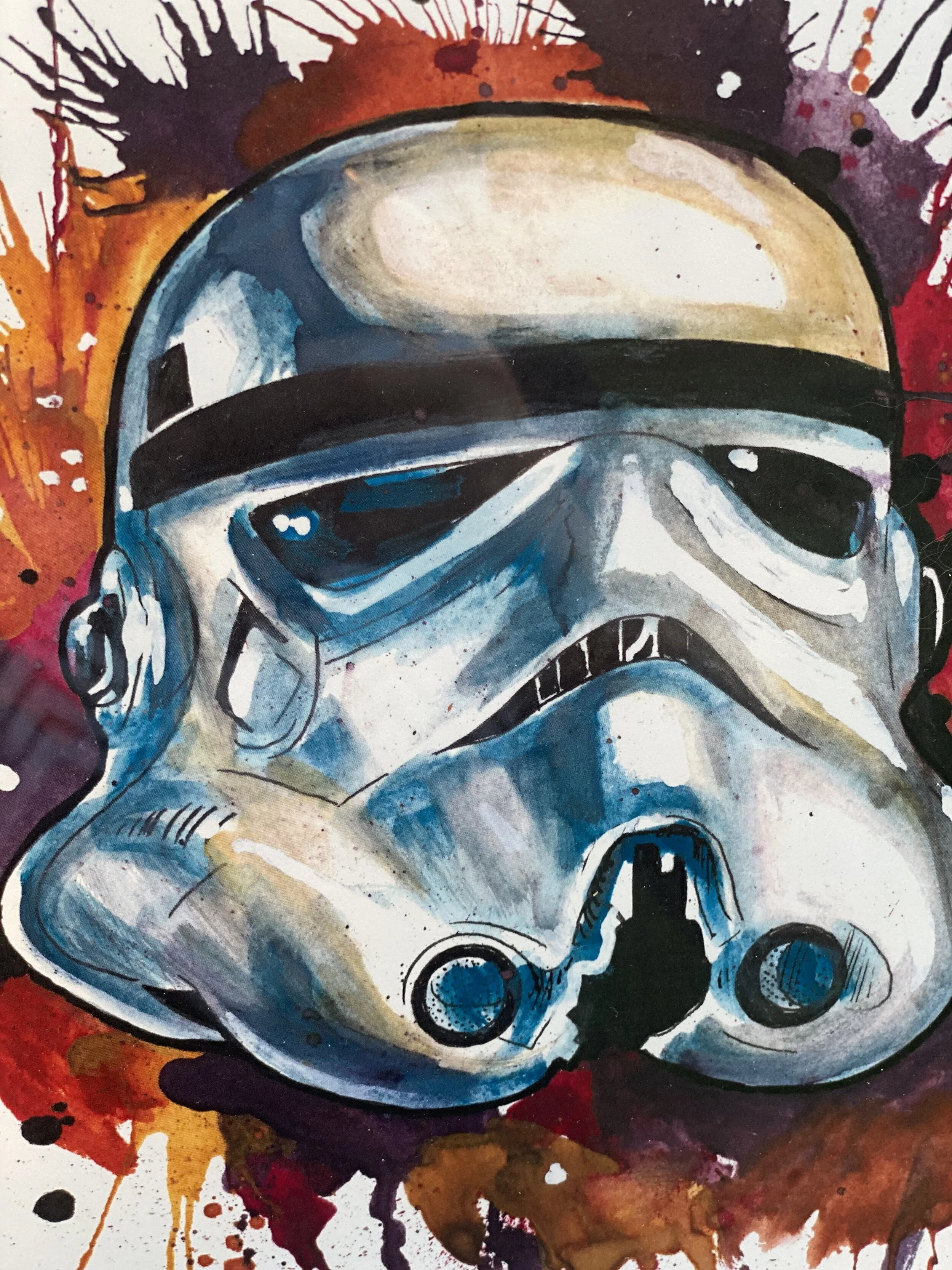 TROOPER Original Watercolor Prints