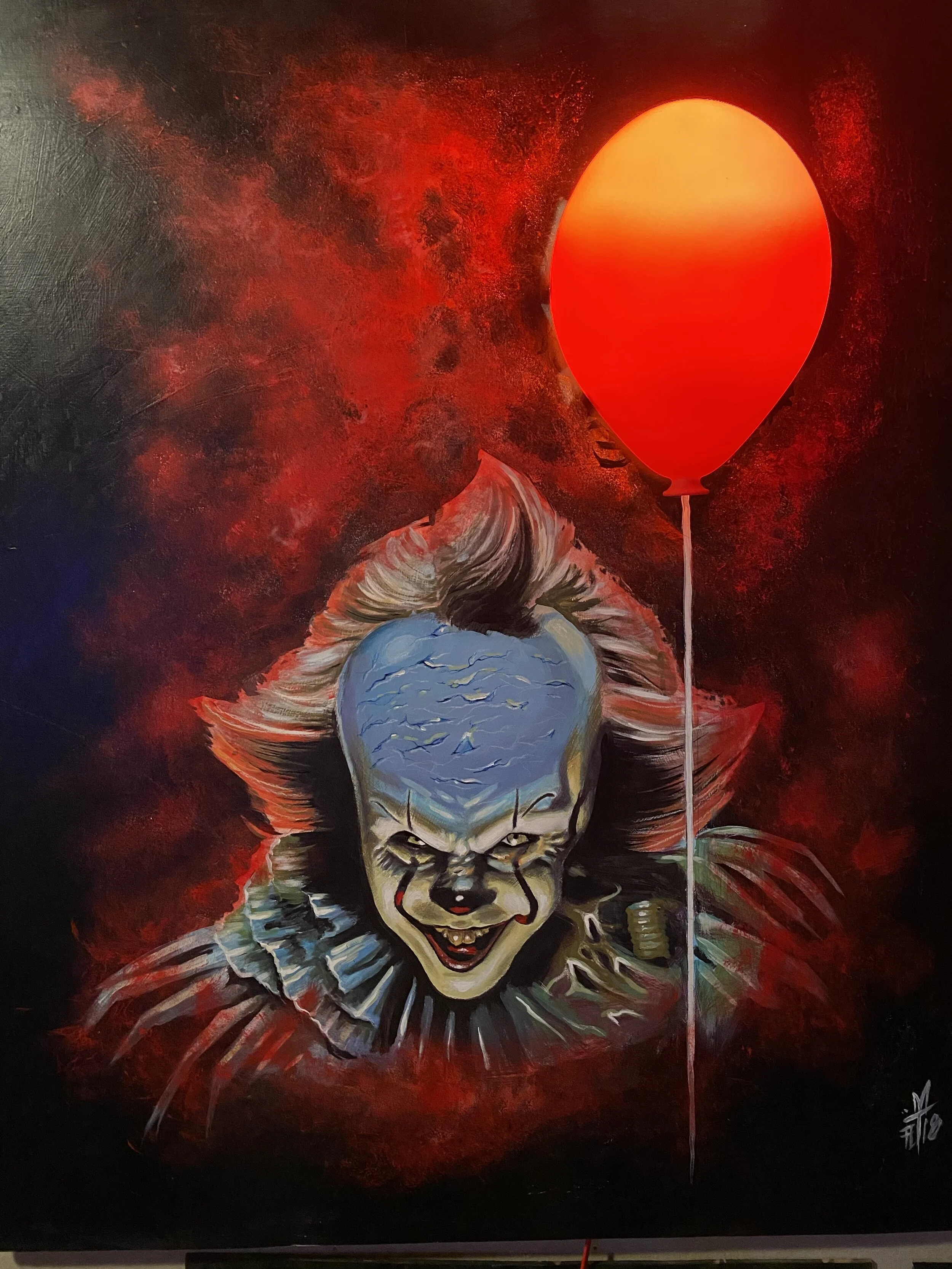 PENNYWISE Original interactive Painting