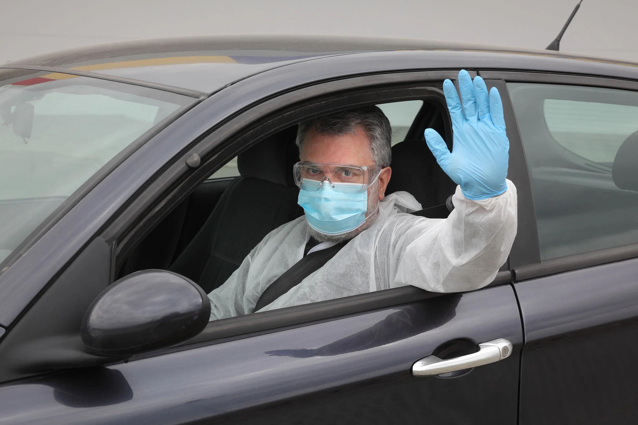 √ Waving at the Virus