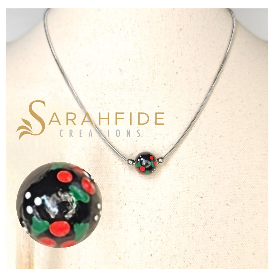 Holly Berry Necklace