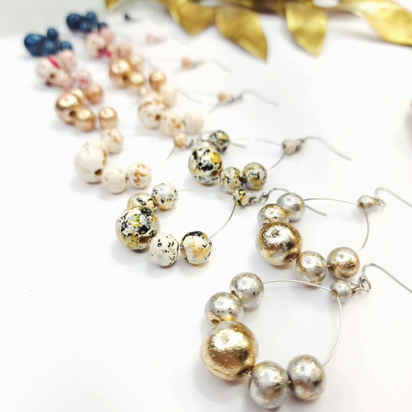 &bull;NEW&bull; Jewelry Drop

Things are happening in fast-forward fashion over here, even though everything is hand-made.🎀

We've created thousands of earrings, bracelets, and necklaces this season already, and here I have 4 new collections to show