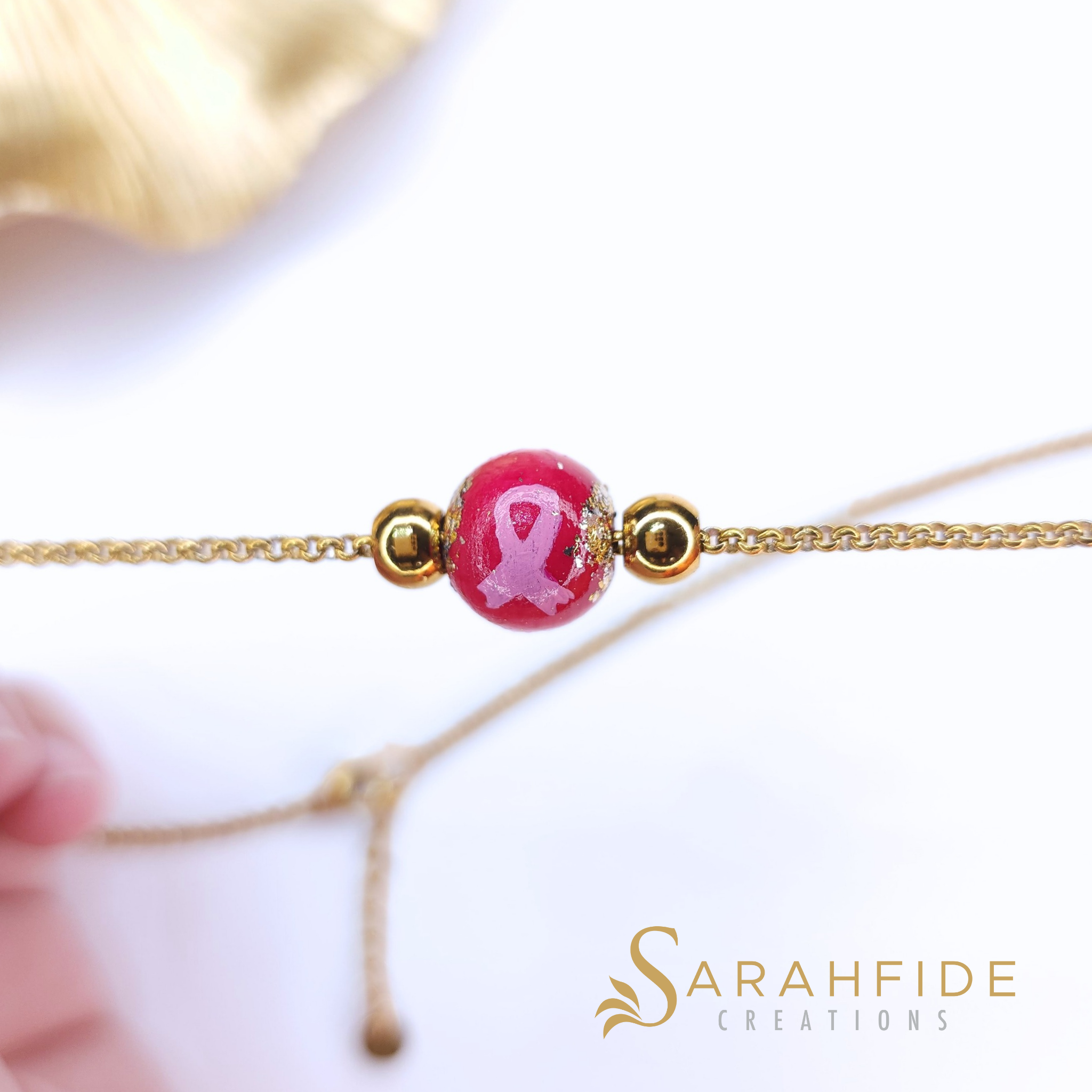 Breast Cancer Awareness Versailles Necklace