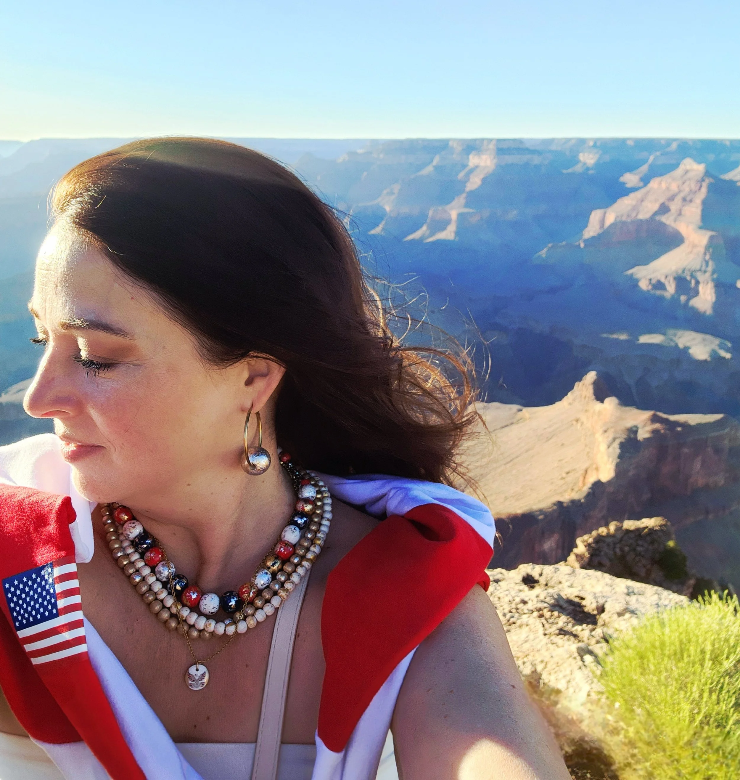 Patriotic Jewelry at the Grand Canyon: Celebrating America's 250th