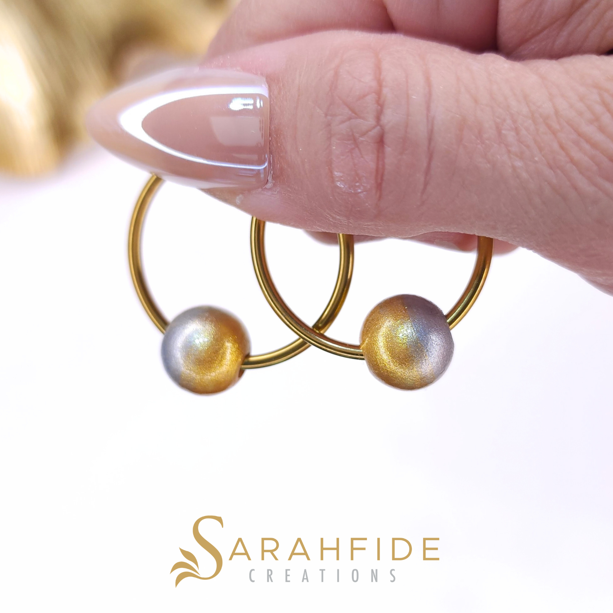 Platinum Small Hoop Earrings, platinum hoop earrings