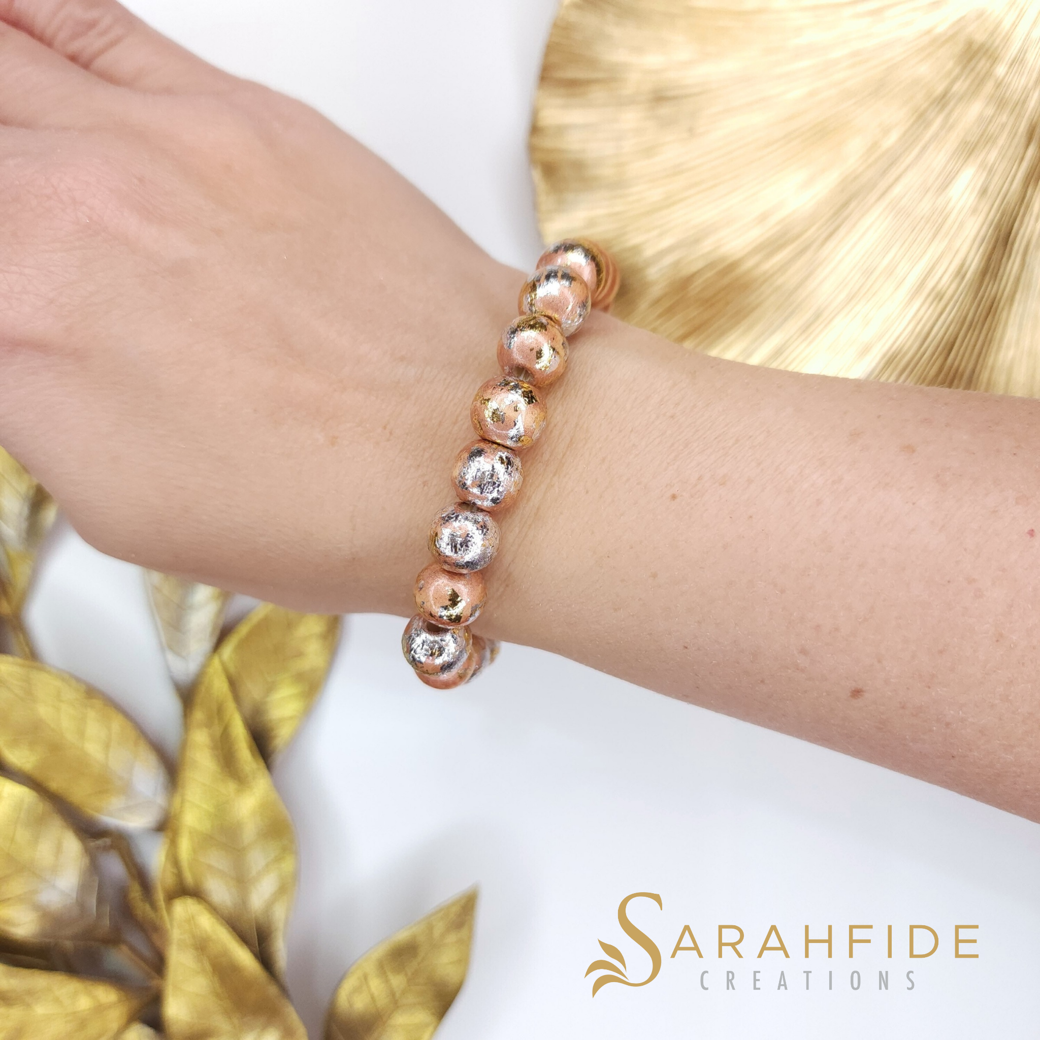 Rosegold Sparkling Dapper Bracelet