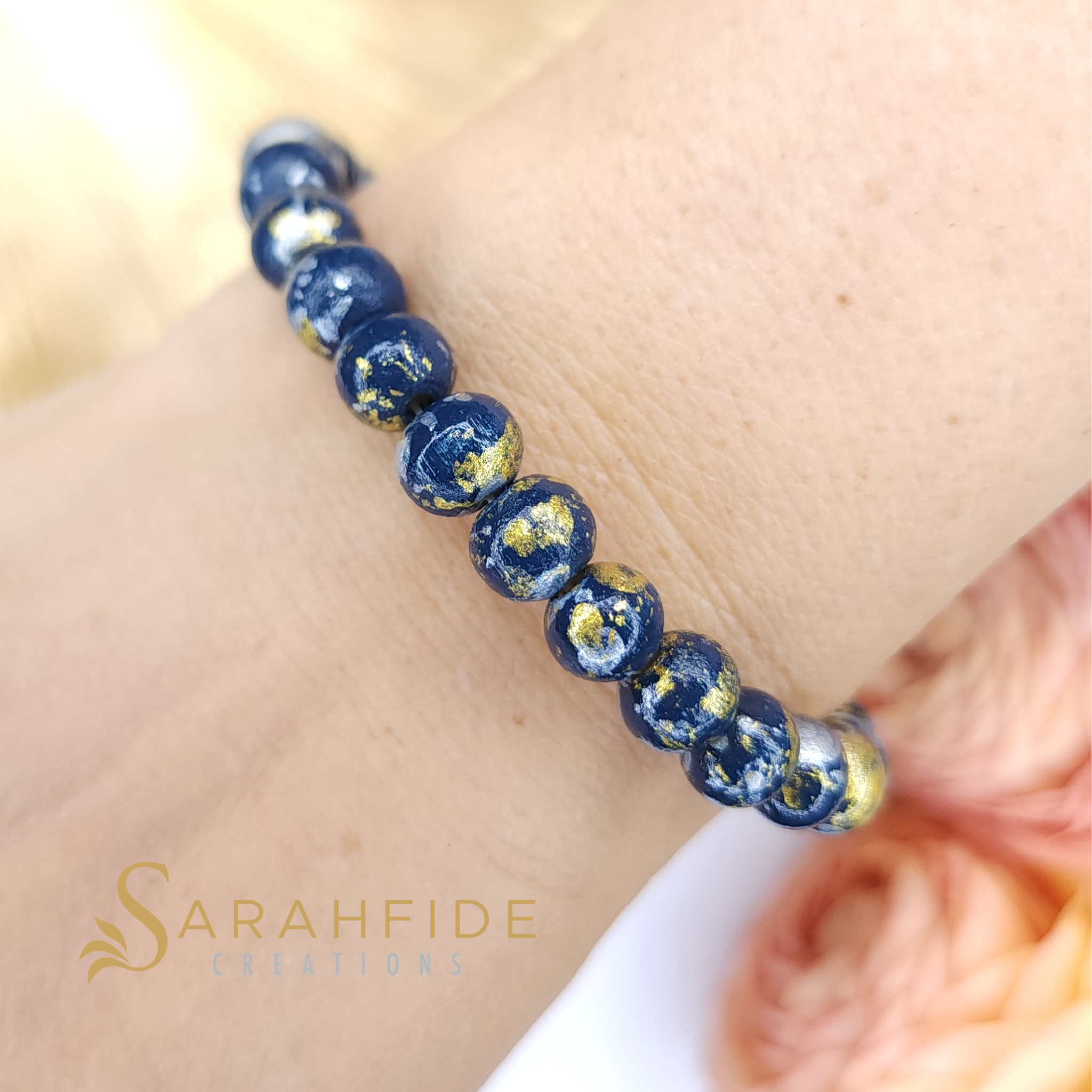 Navy Blue Lux Ravish Bracelet
