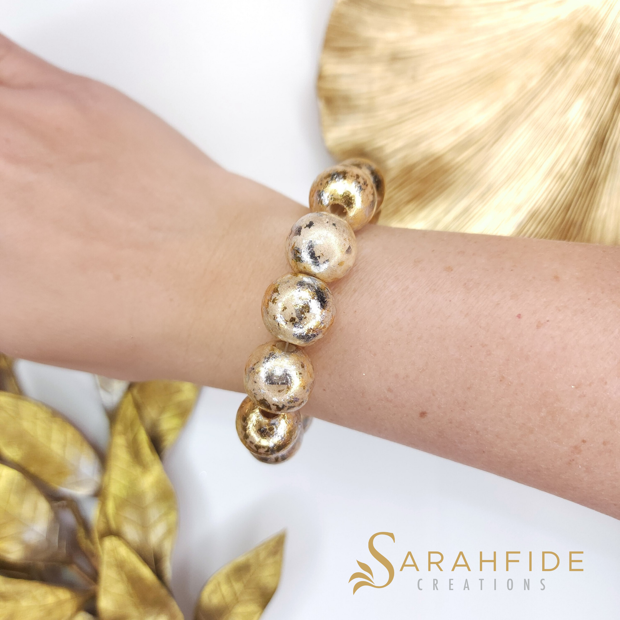 Gold Sparkling Ritzy Bracelet