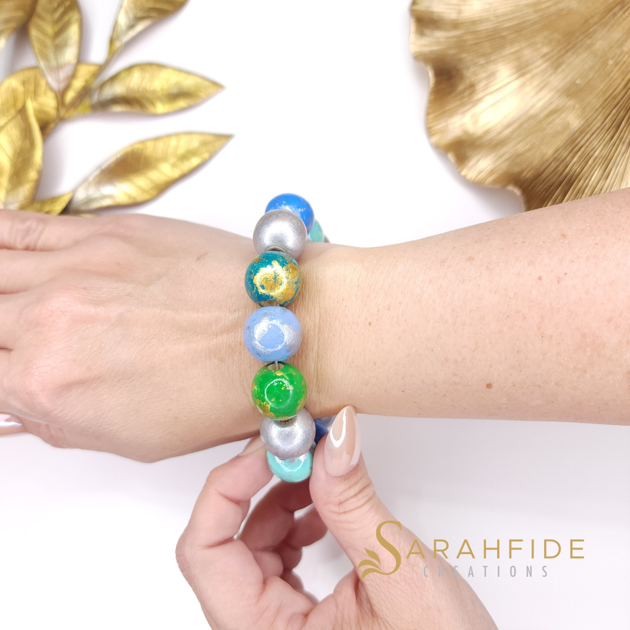 Blue Color Pop Ritzy Bracelet