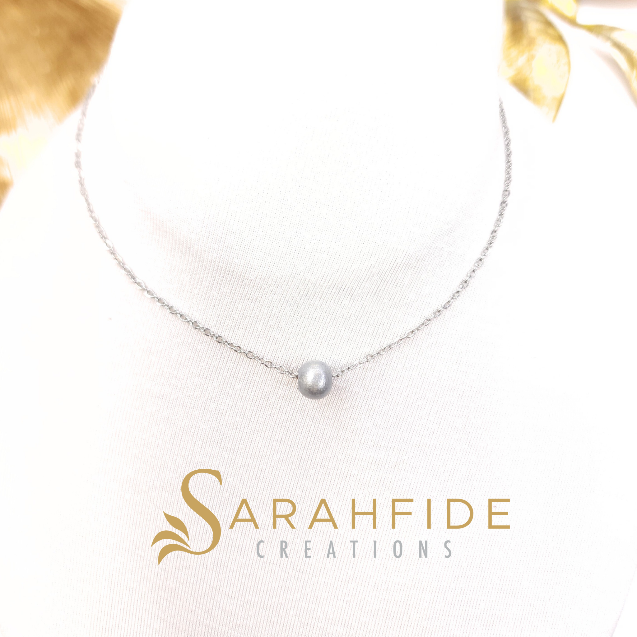 Silver Jane Pendant Necklace