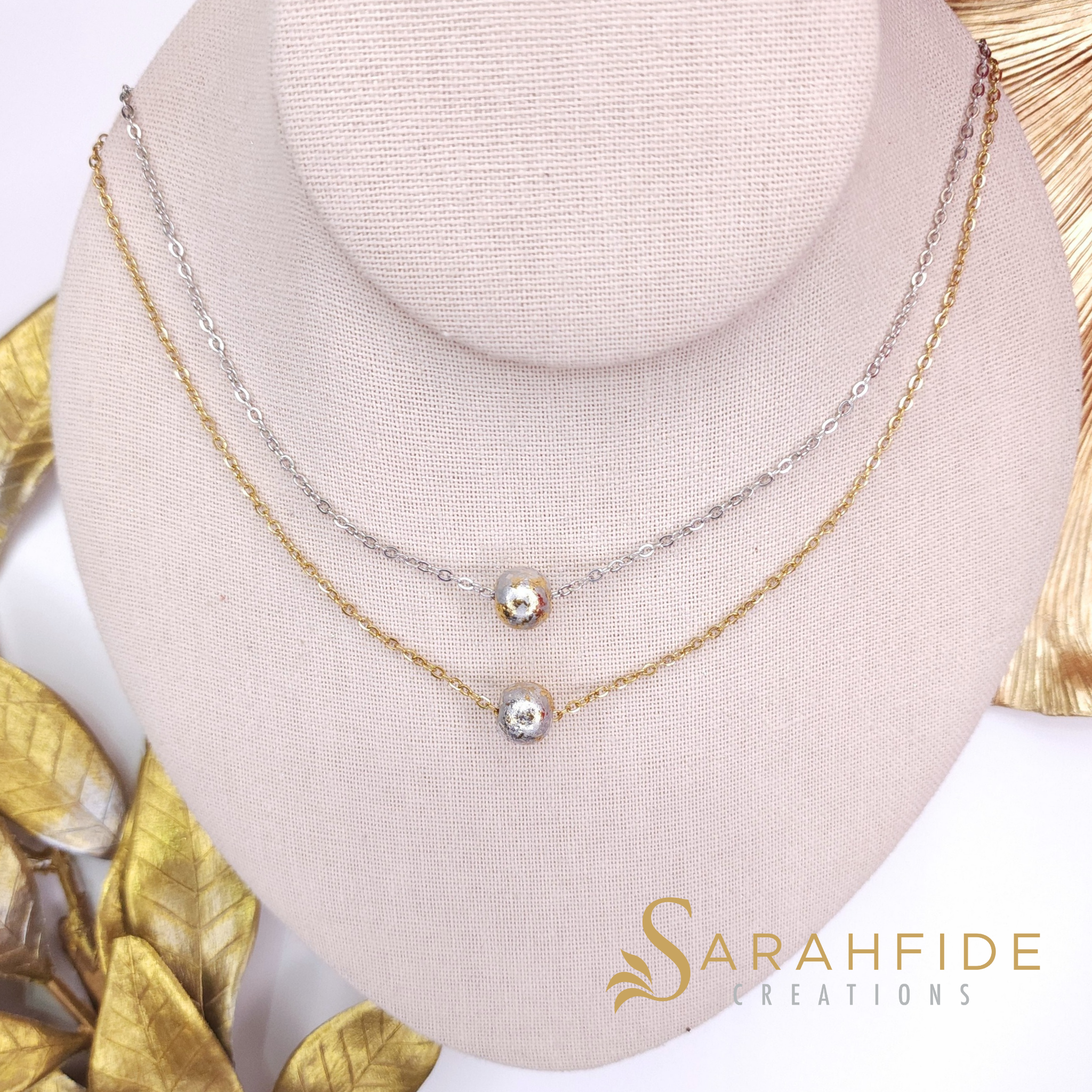 Silver Sparkling Anne Necklace