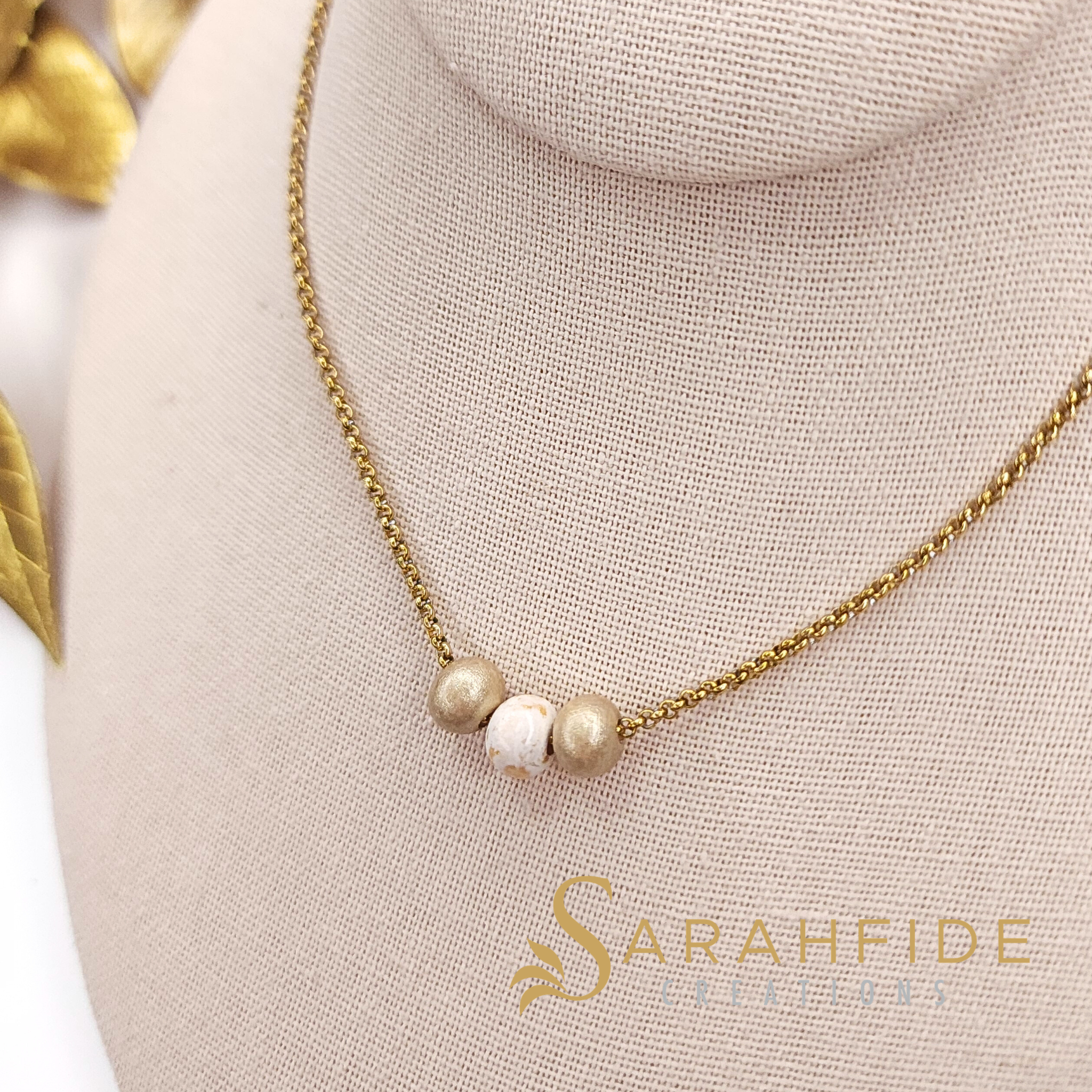 Gold Lux Trilogy Whisper Necklace