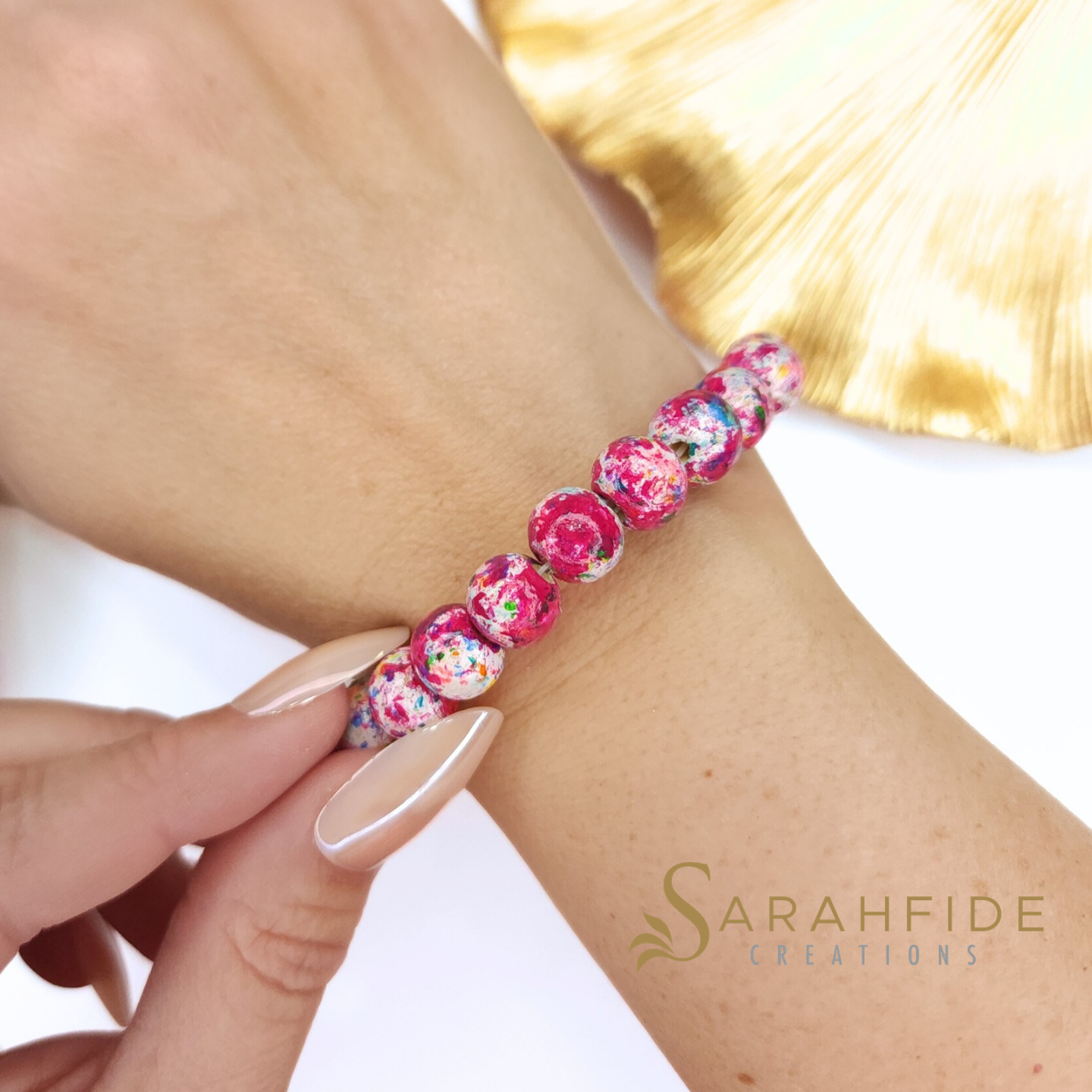 The Garden Goddess Collection is a picture of my heart—full of joy, hope, and love—hand-painted onto every bead. It's the essence of femininity in full bloom. When you wear it, you bloom too—becoming a living garden of everything beautiful that grows