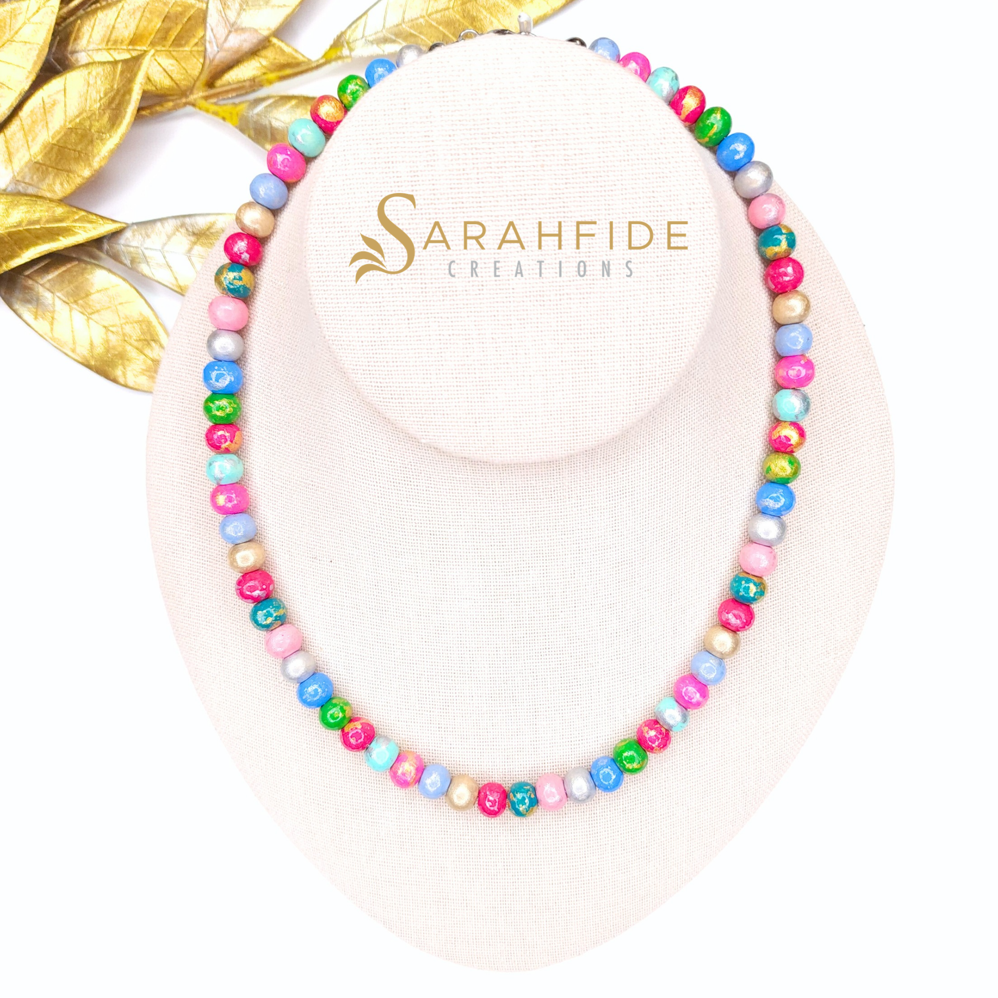 Color Pop Aila Bead Strand Necklace