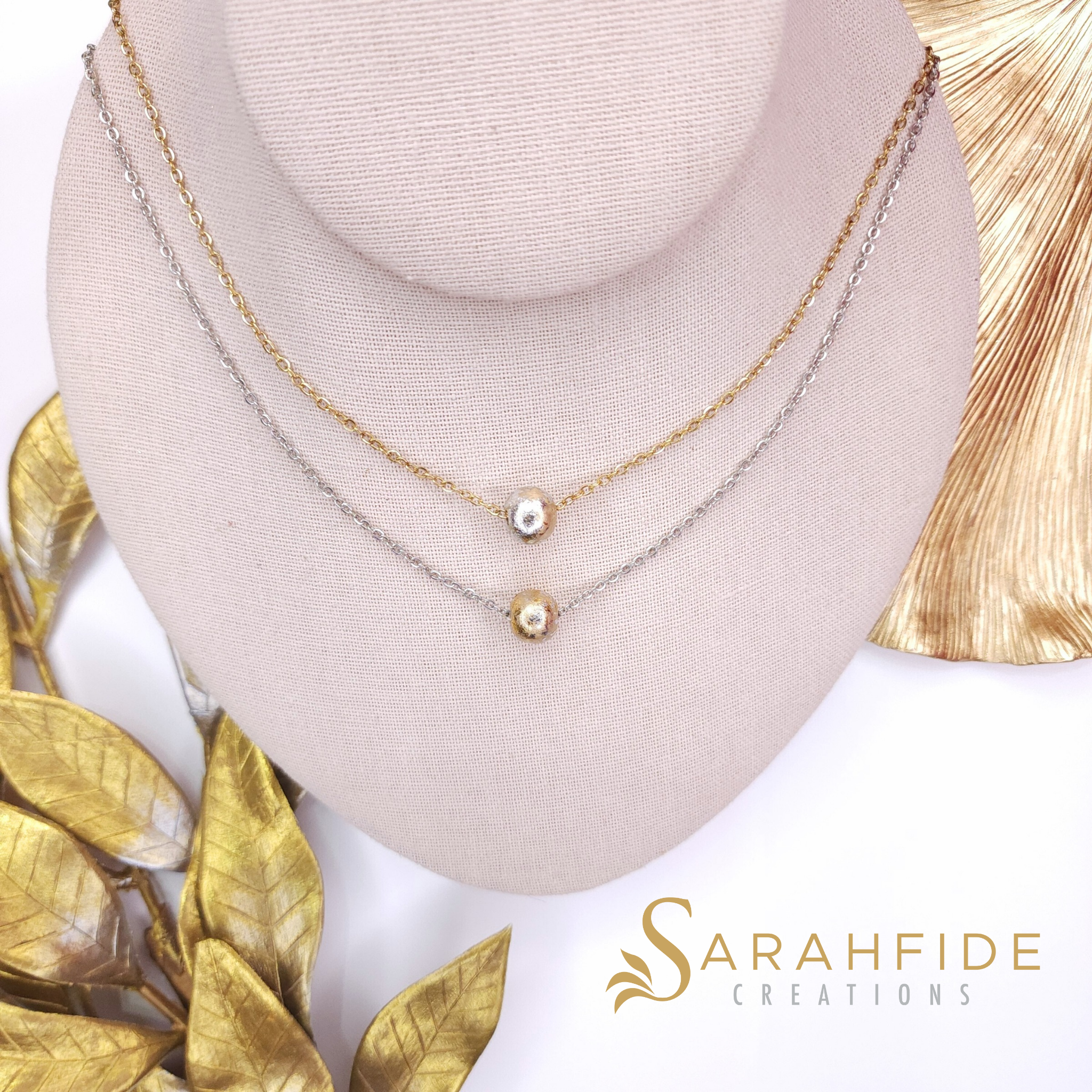 Gold Sparkling Anne Necklace