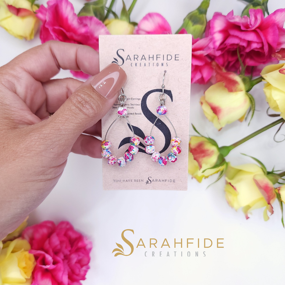 The Garden Goddess Collection is a picture of my heart—full of joy, hope, and love—hand-painted onto every bead. It’s the essence of femininity in full bloom, when you wear it, you bloom too—becoming a living garden of everything beautiful that grows