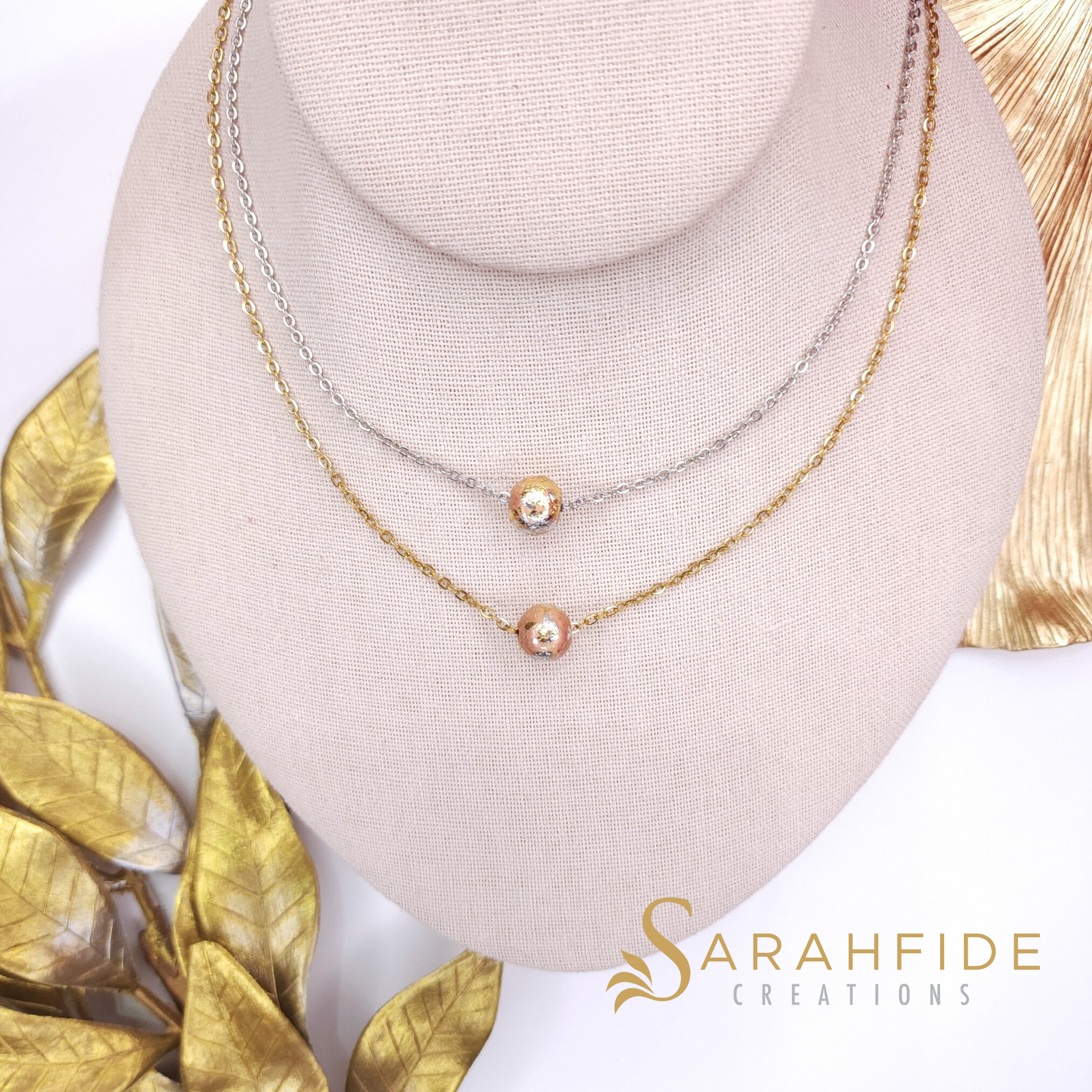 Rosegold Sparkling Anne Necklace