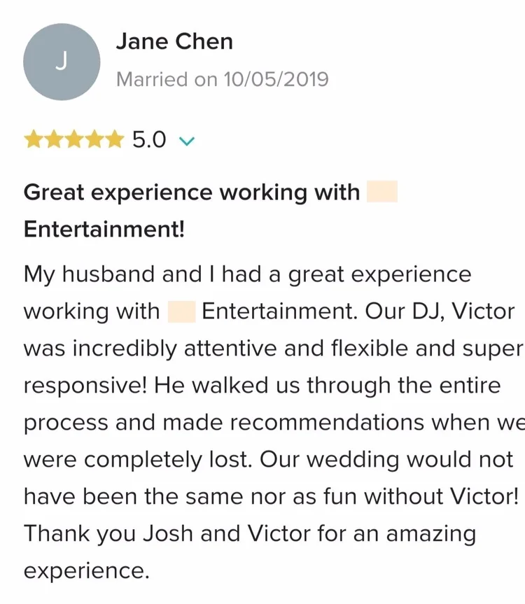 Client review screenshot 3 from the IKSounds review collection