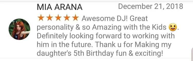 Client review screenshot 10 from the IKSounds review collection