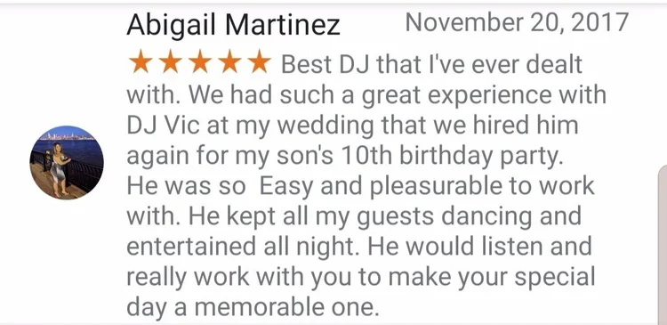 Client review screenshot 6 from the IKSounds review collection