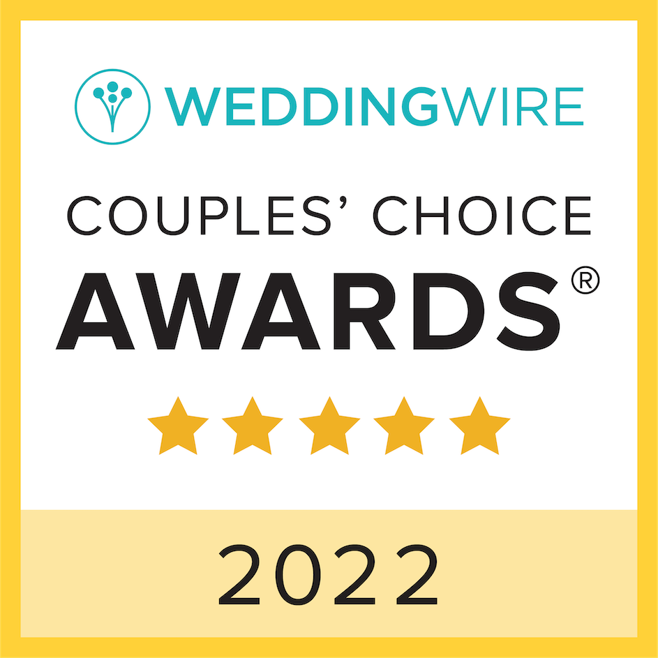 WeddingWire Couples' Choice Award Winner 2022