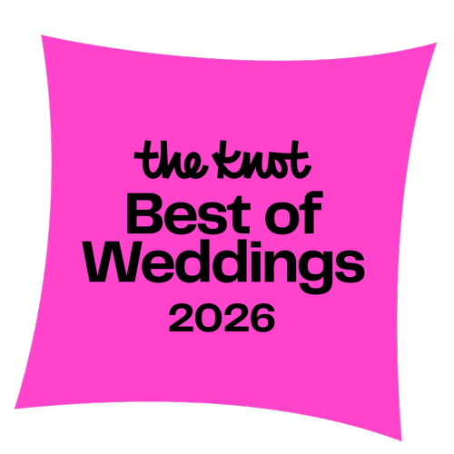 The Knot Best of Weddings 2026 badge
