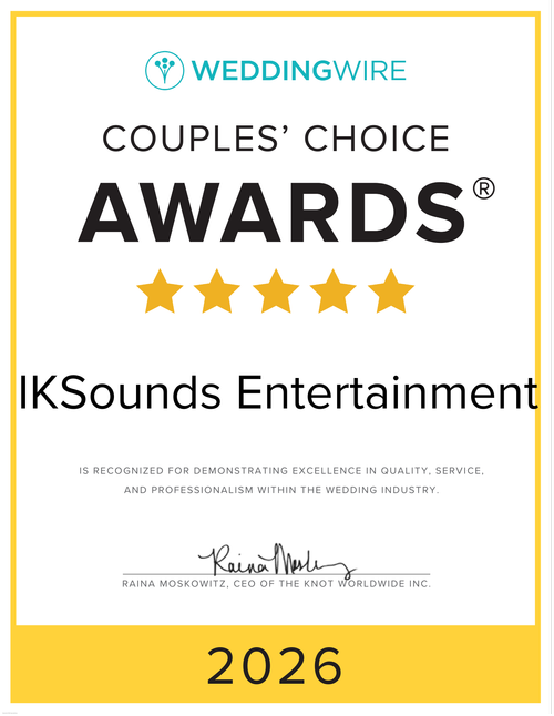 WeddingWire award certificate