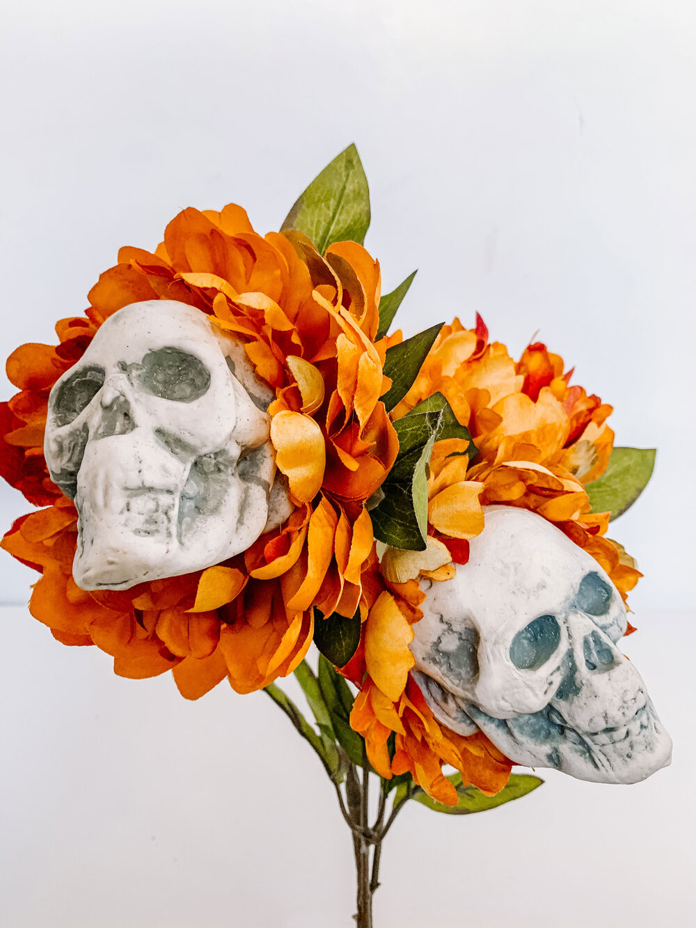 Halloween Skull Bouquet DIY