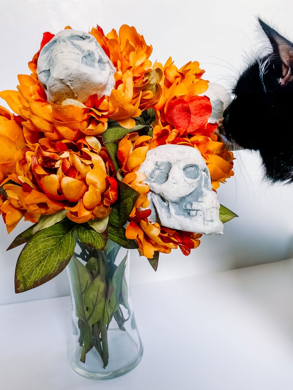Halloween Skull Bouquet DIY