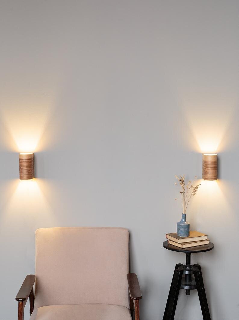 Curved Wood Sconce Set | $115.90+