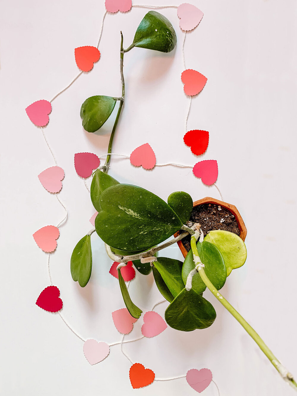 How to Make a Valentine's Paper Heart Garland