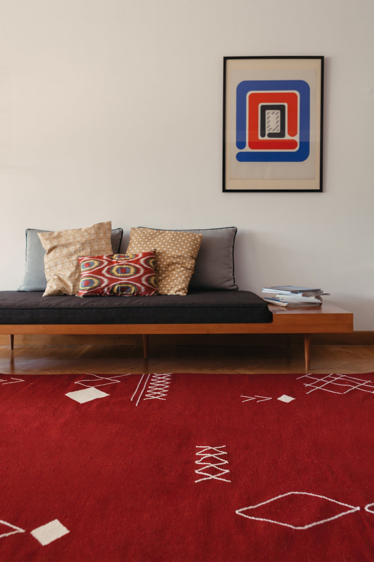 Burgundy Kilim Rug | $95+