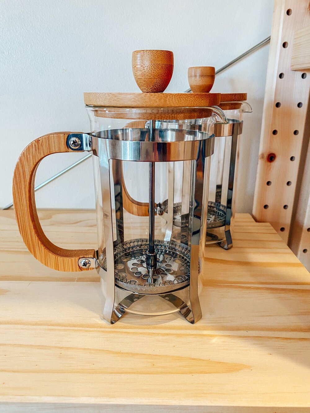 Wood French Press | $29