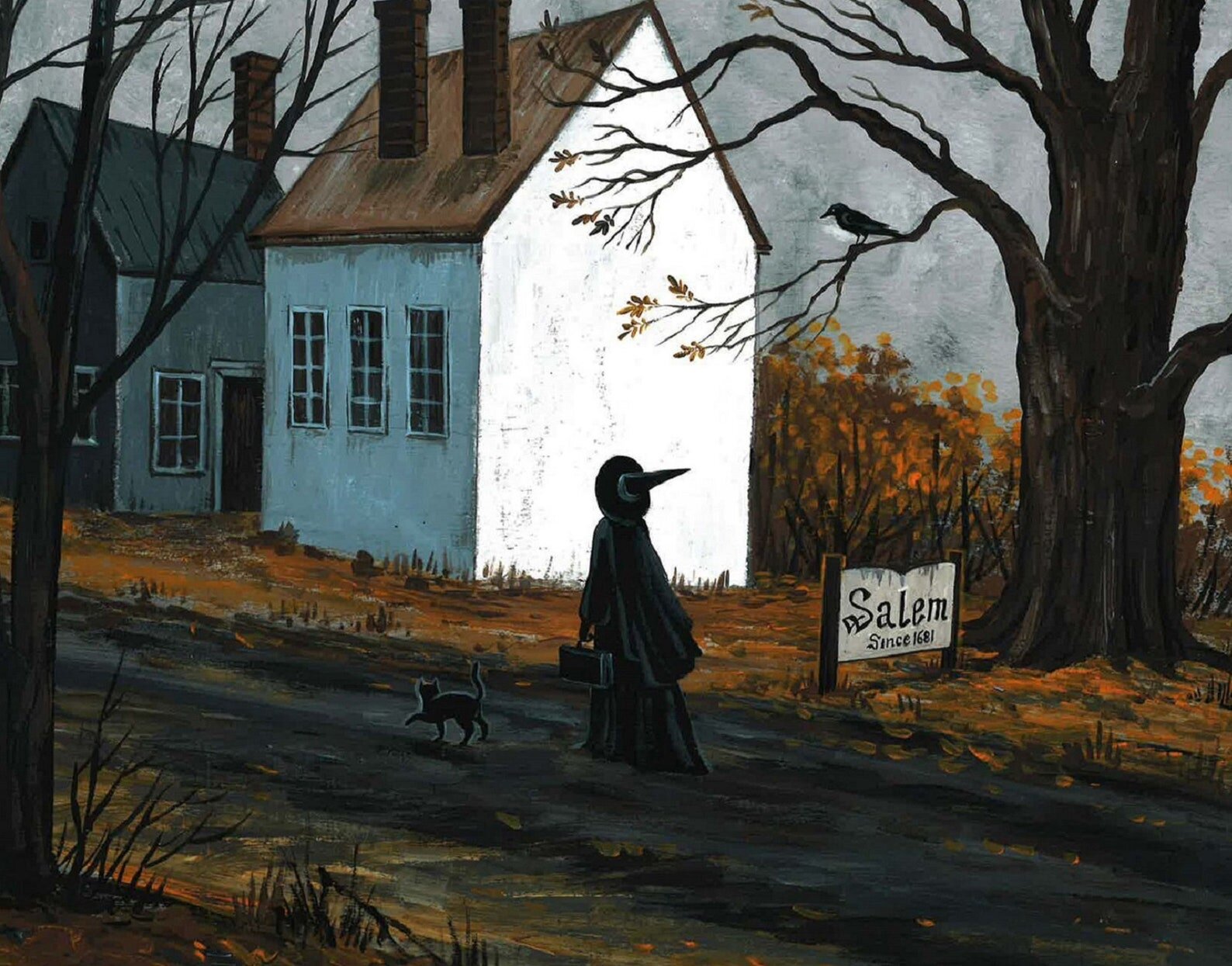 Salem Witch Art Print | $24