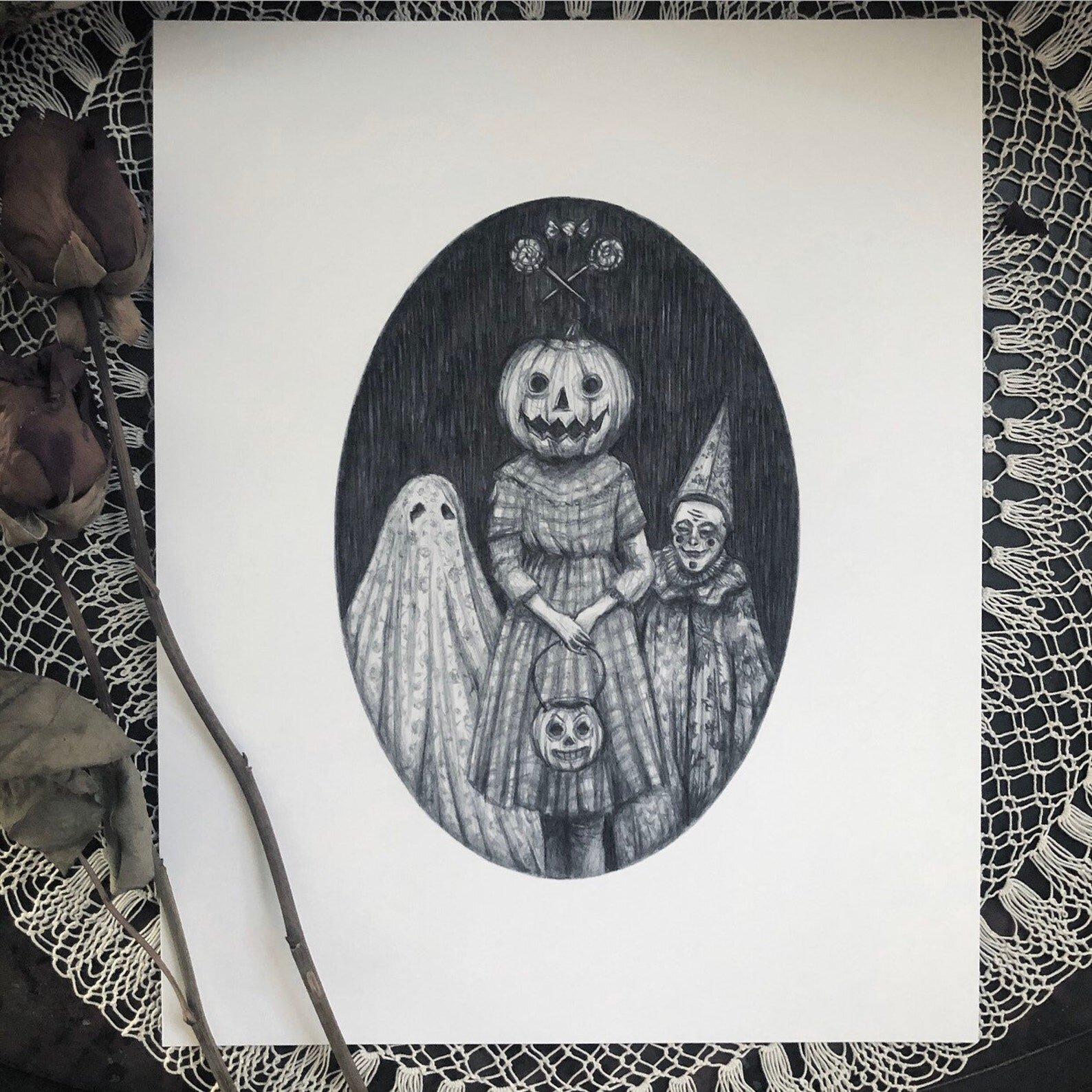 Vintage Halloween Print | $15