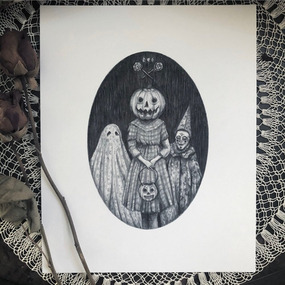 Vintage Halloween Print | $15