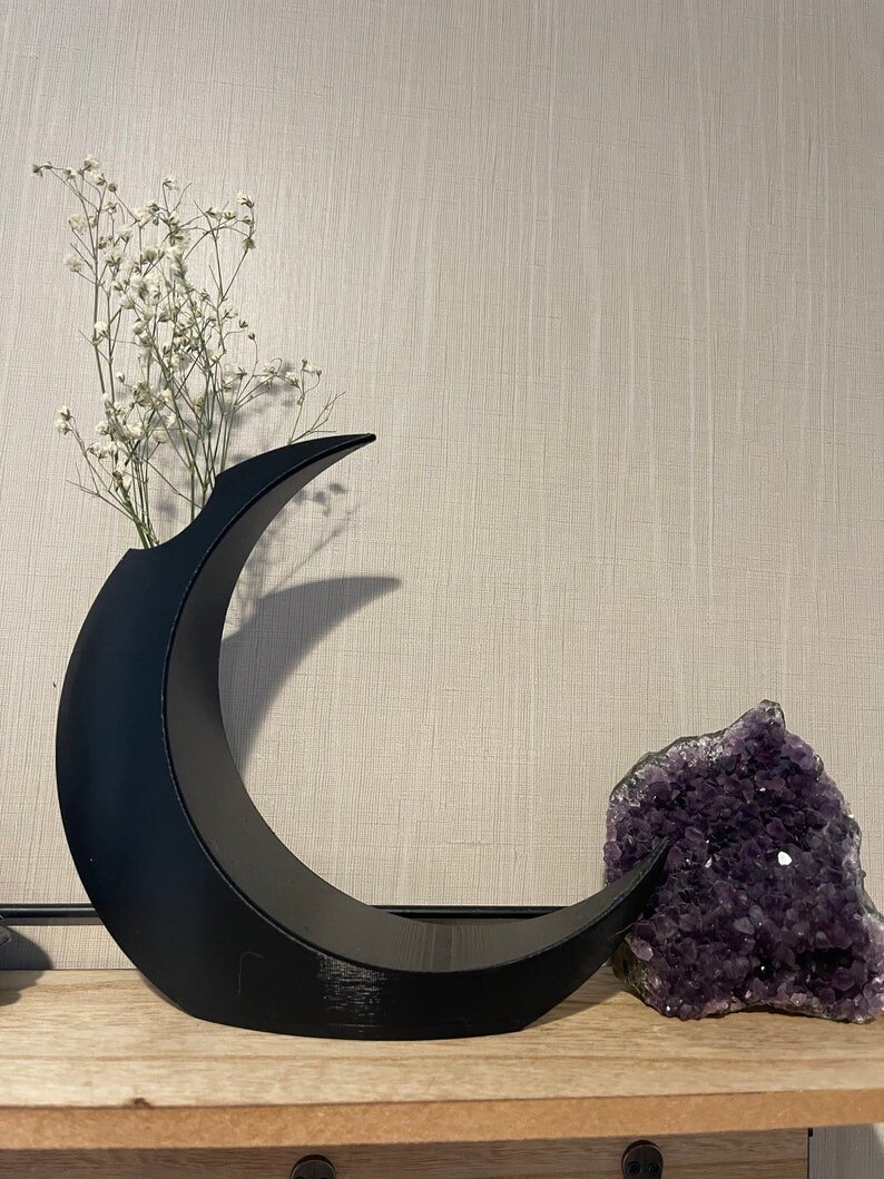 Crescent Moon Vase | $10+