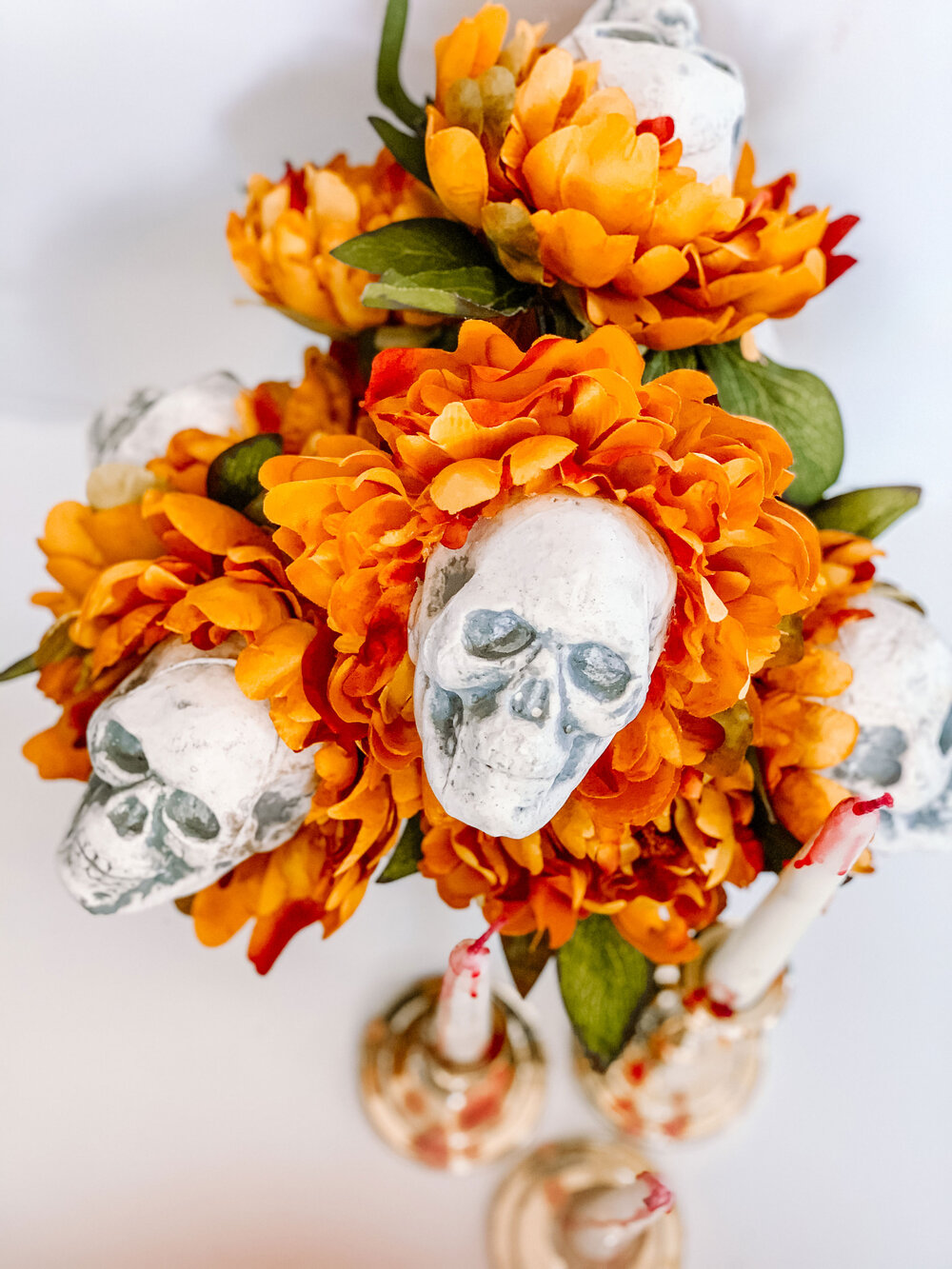 DIY Skull Bouquet