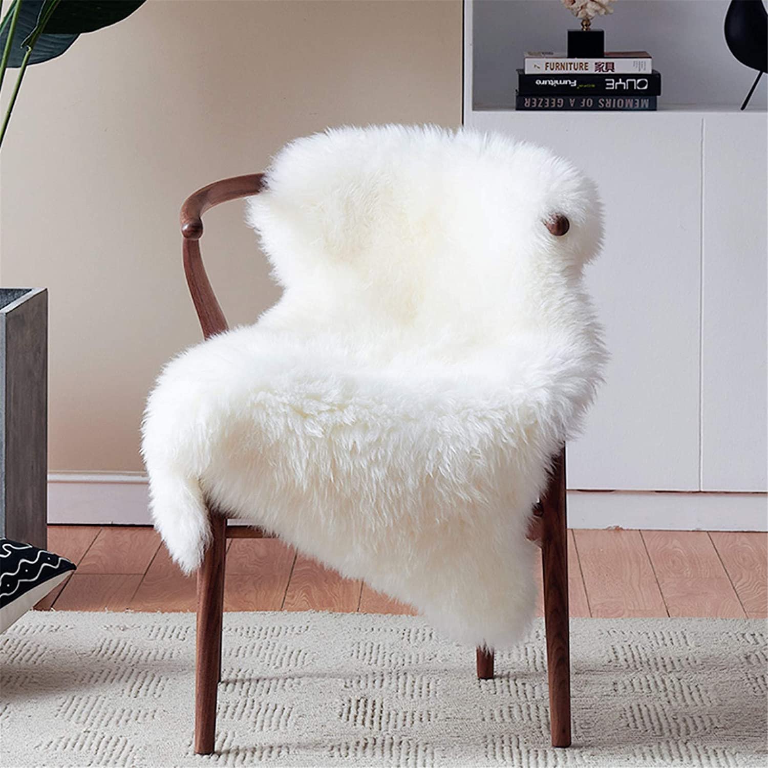 White Fur Throw | $17