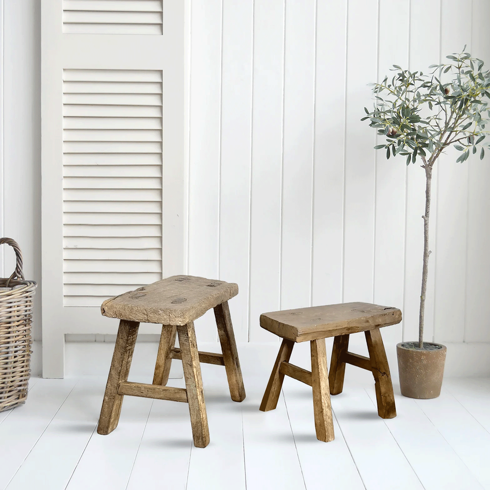 Antique Milking Stools | $81