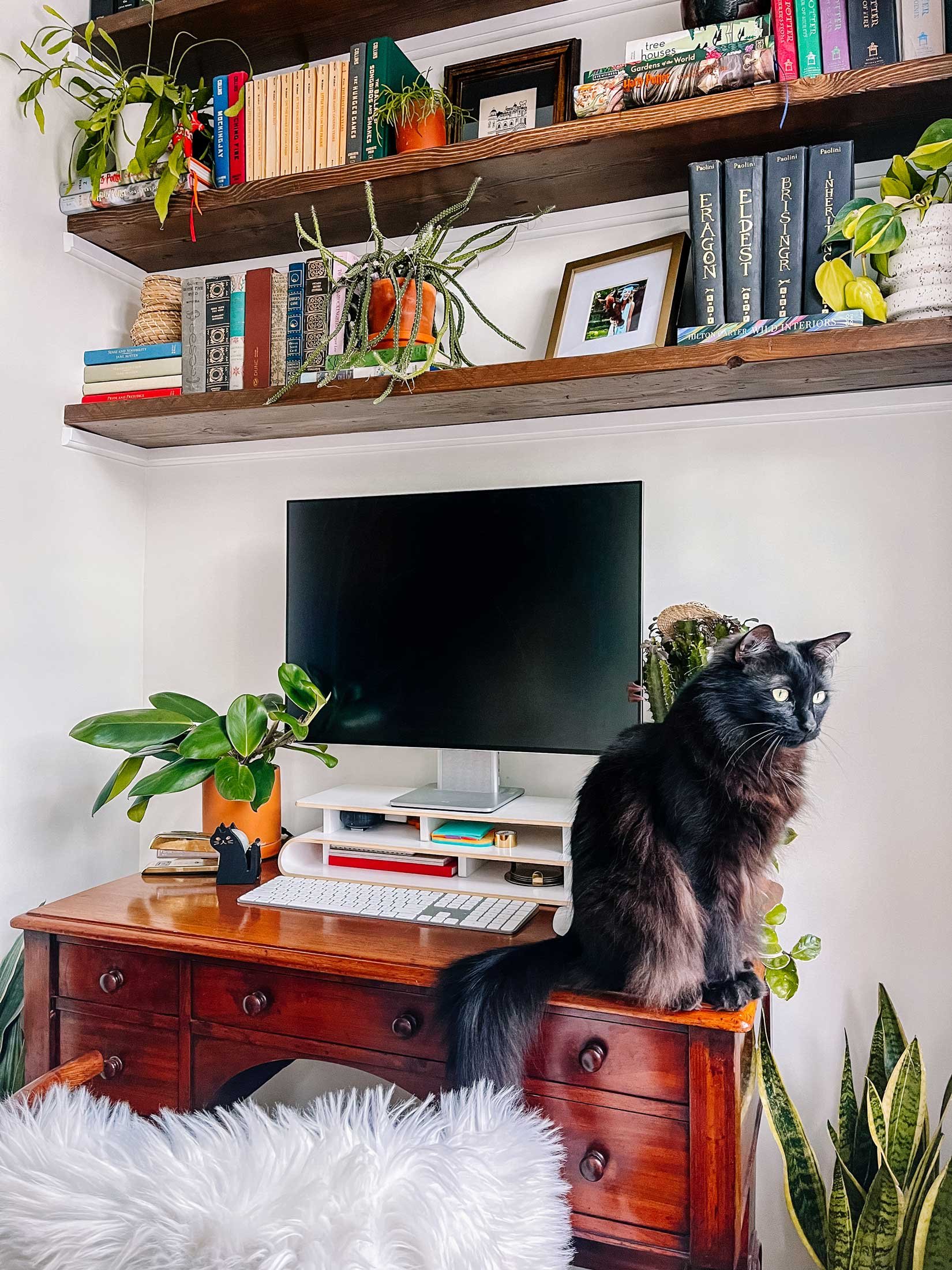 Style my Small, Home Office Nook with Me — The Green Mad House