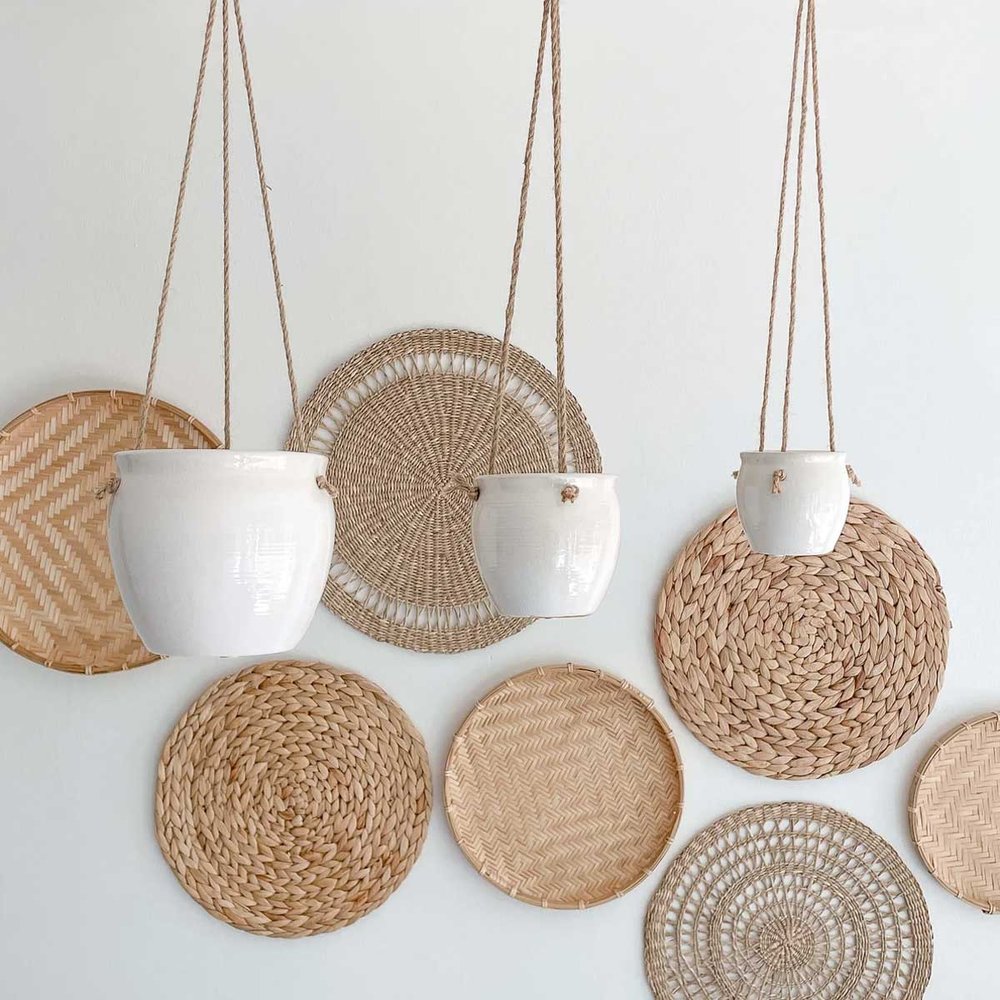 Stoneware Hanging Planter | $12.55+