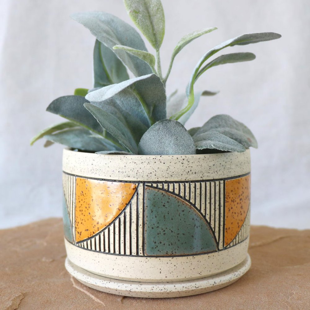 Ceramic Mod Planter | $58